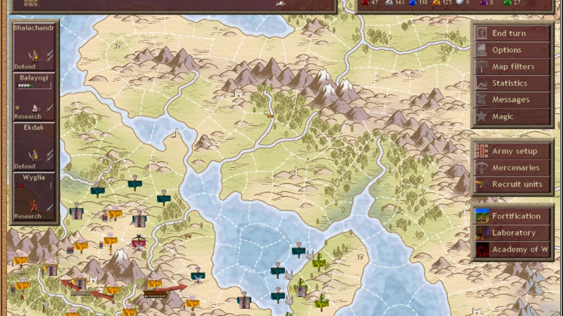 Screenshot for Dominions 3: The Awakening
