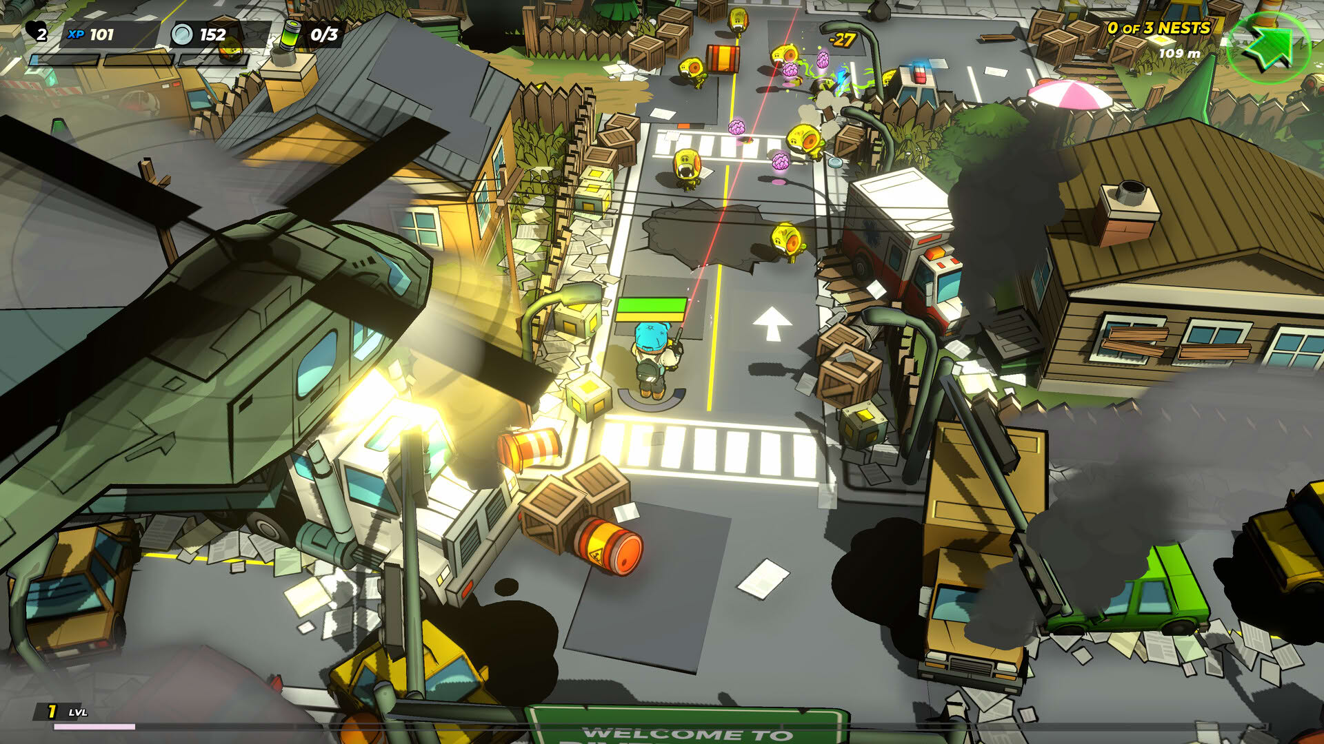 Screenshot for Bullets & Brains