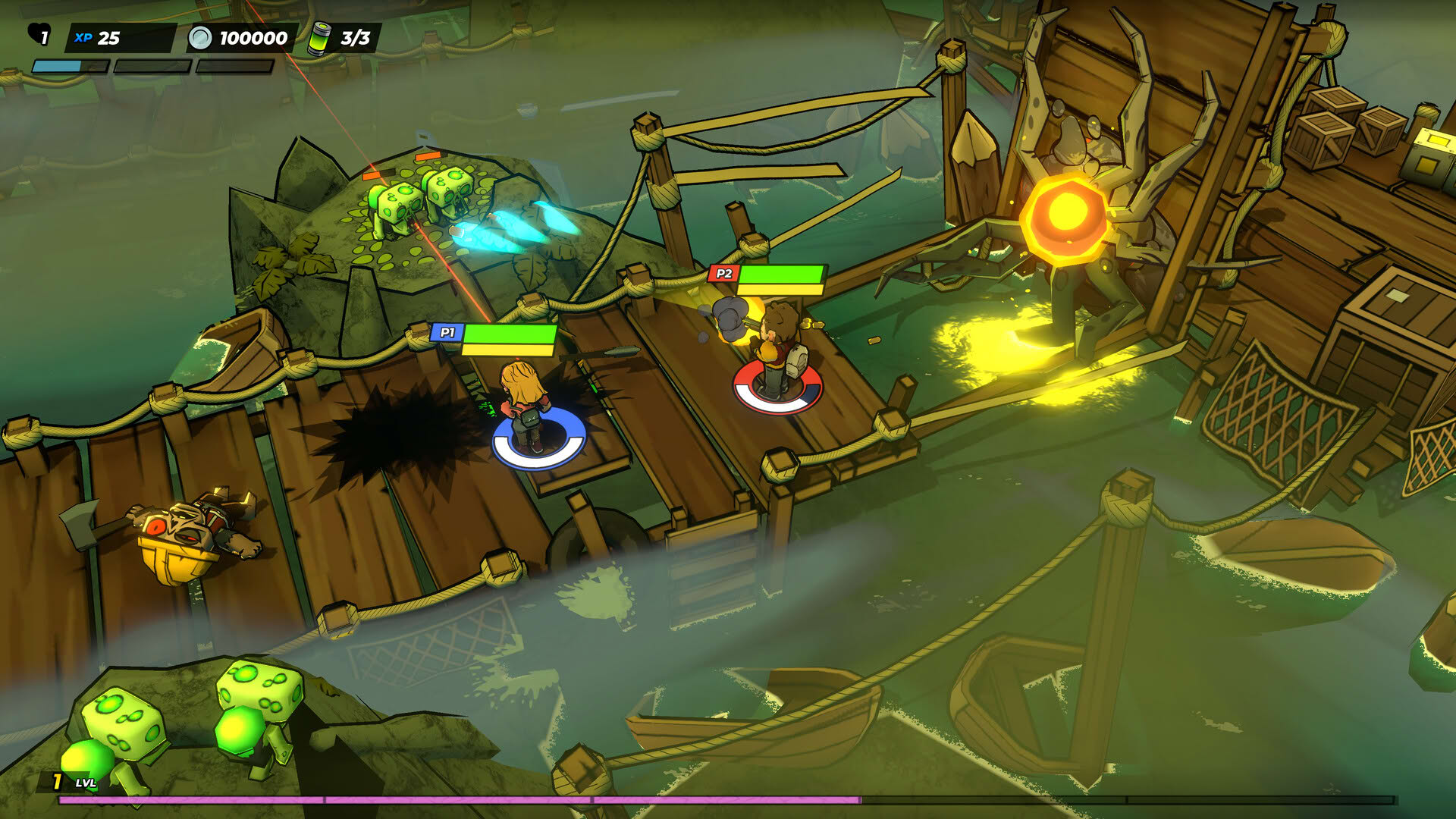 Screenshot for Bullets & Brains