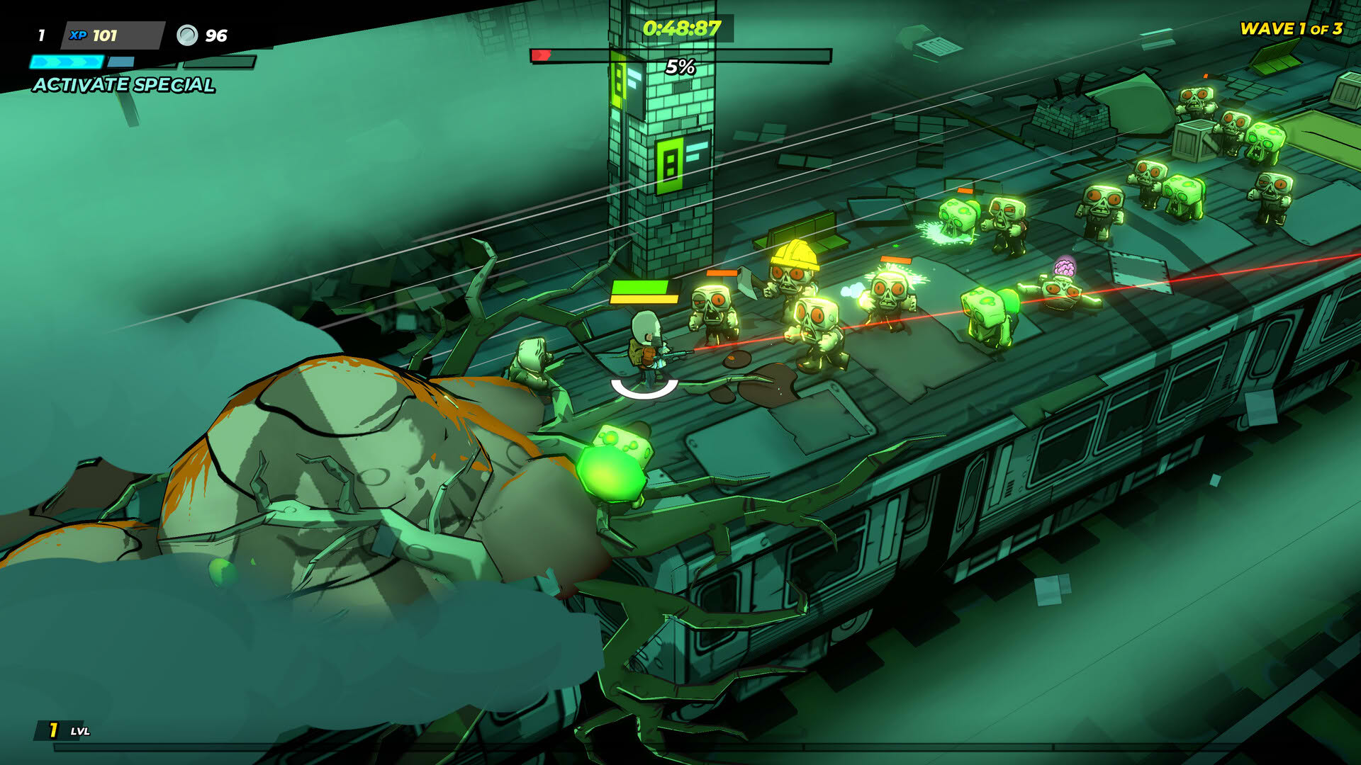 Screenshot for Bullets & Brains