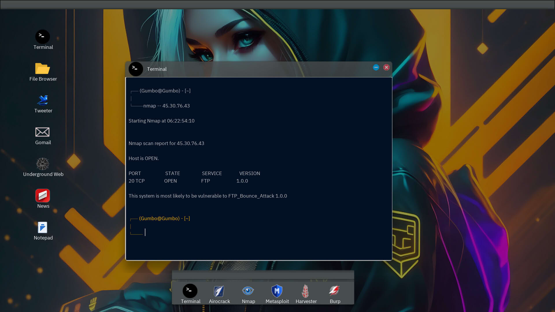 Screenshot for Anonymous Hacker Simulator