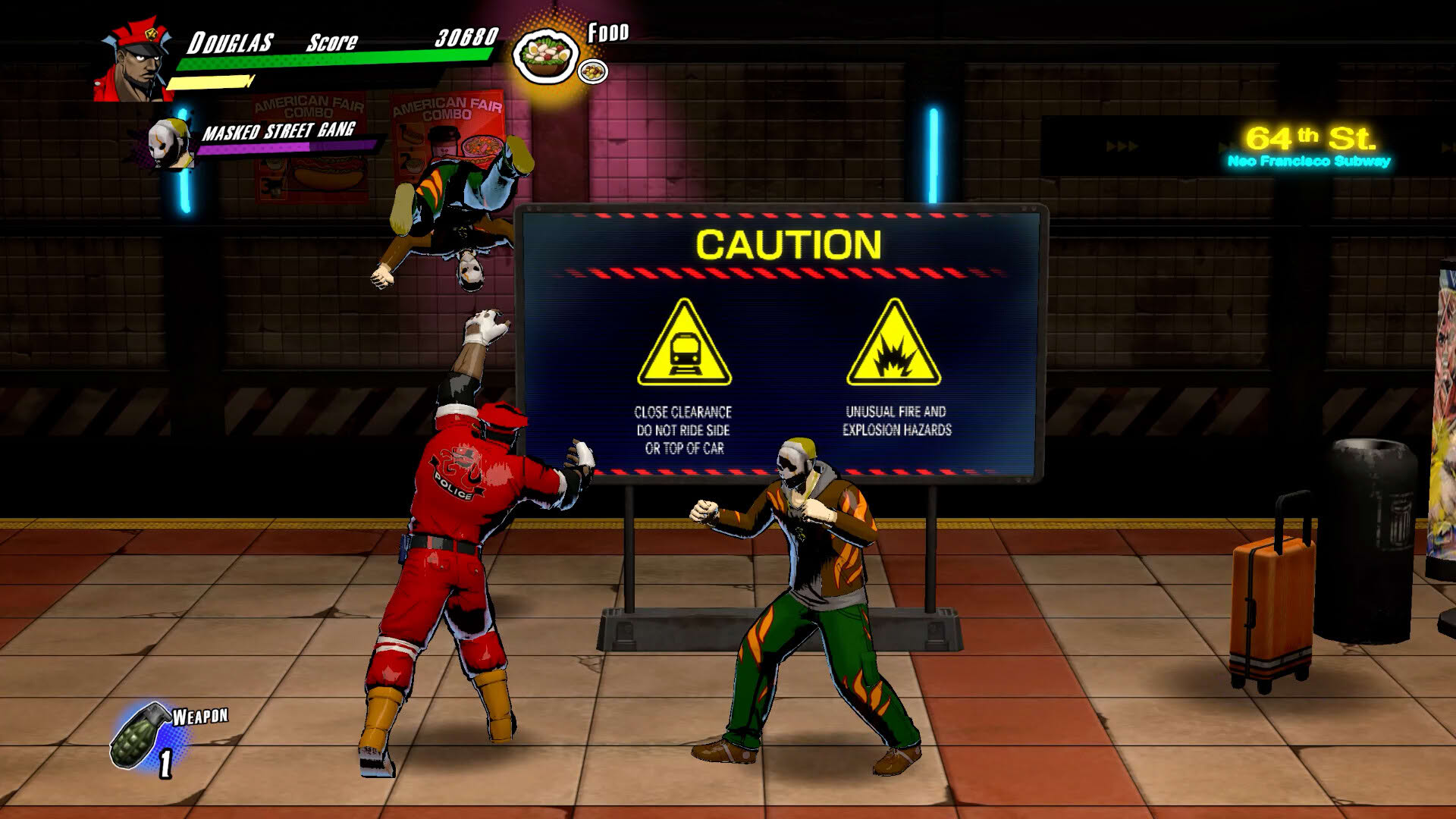 Screenshot for Rushing Beat X: Return of Brawl Brothers