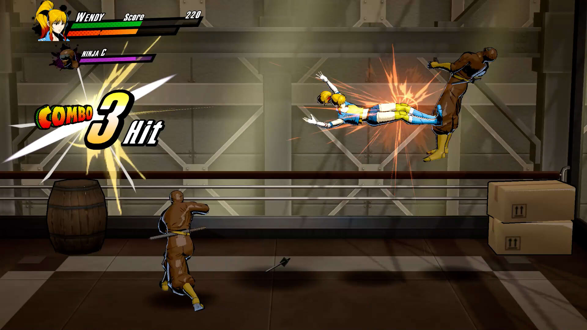 Screenshot for Rushing Beat X: Return of Brawl Brothers