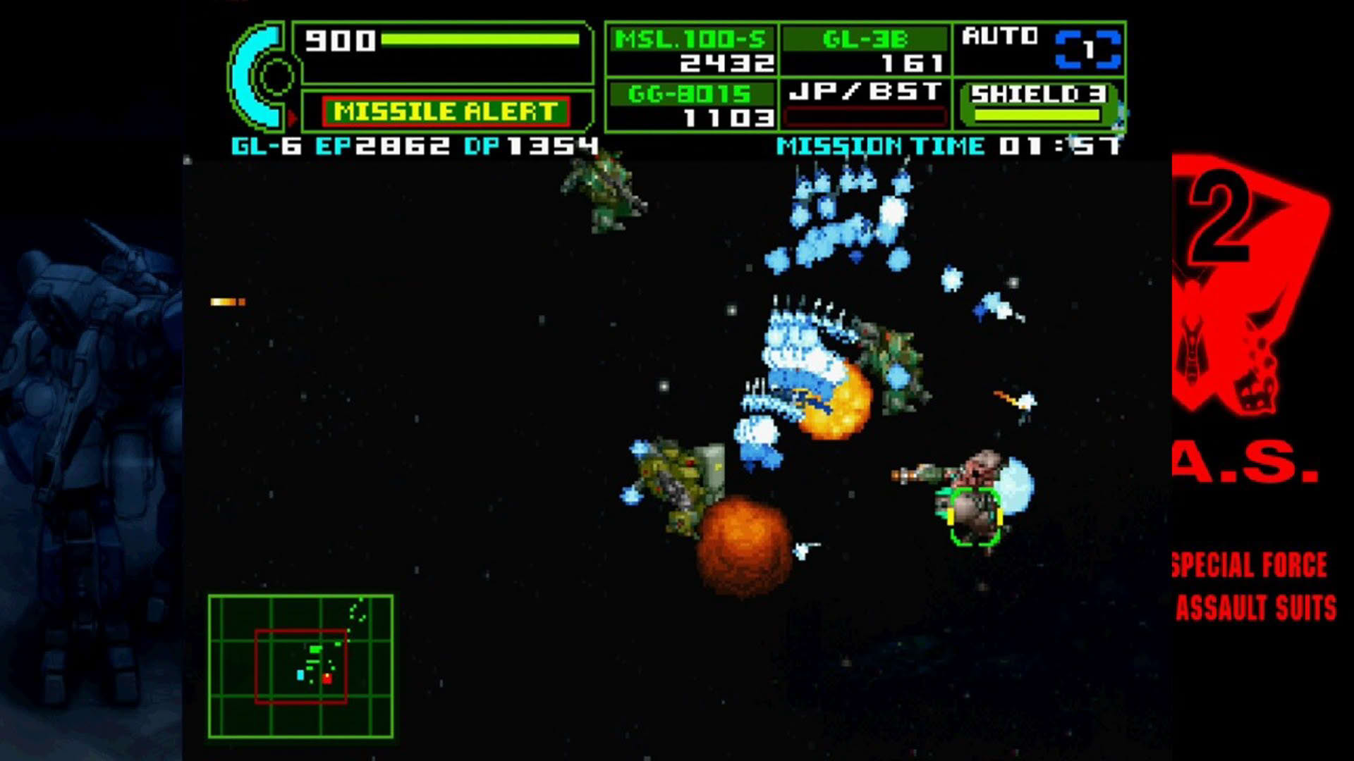 Screenshot for Assault Suit Leynos 2
