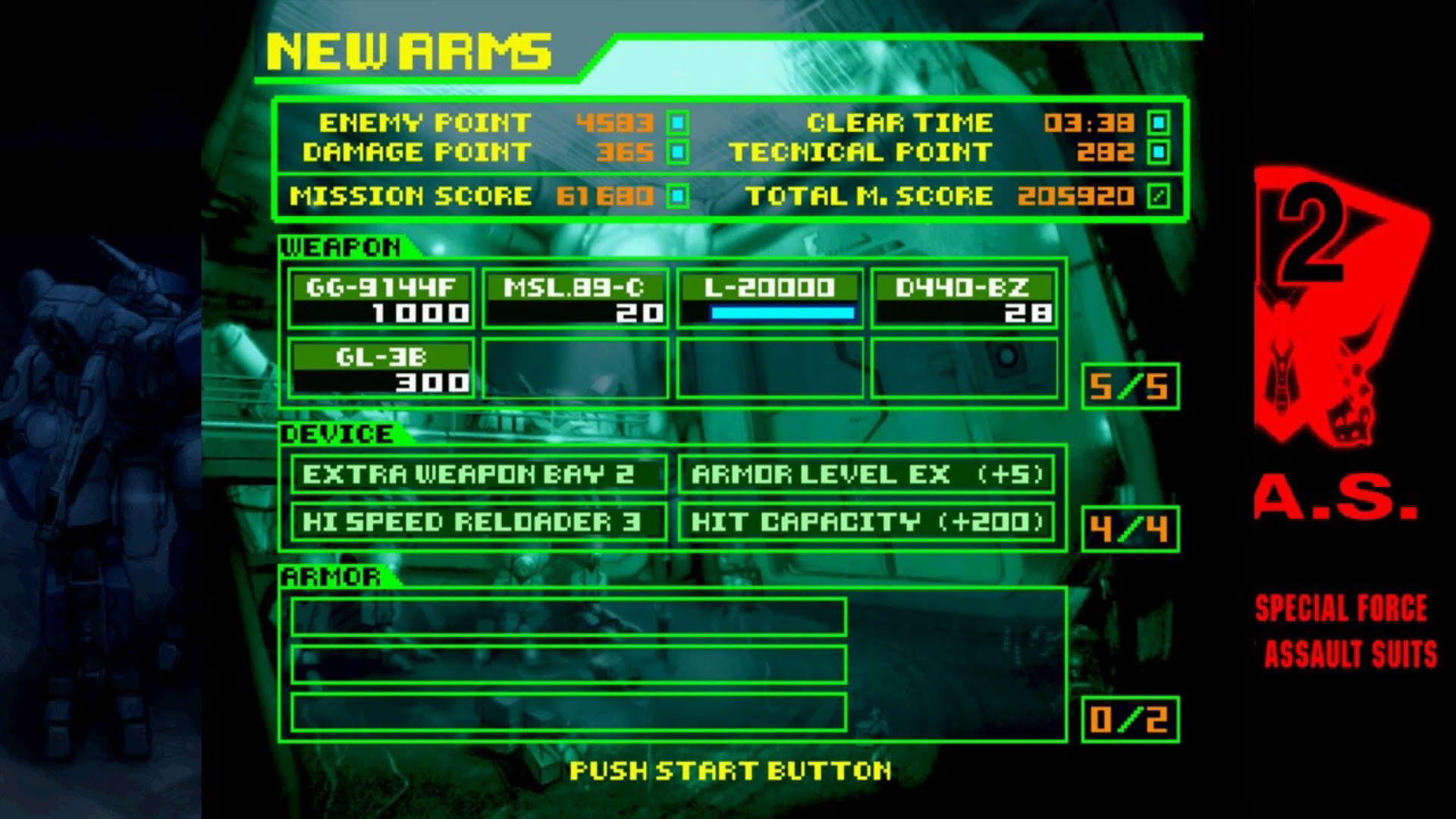 Screenshot for Assault Suit Leynos 2