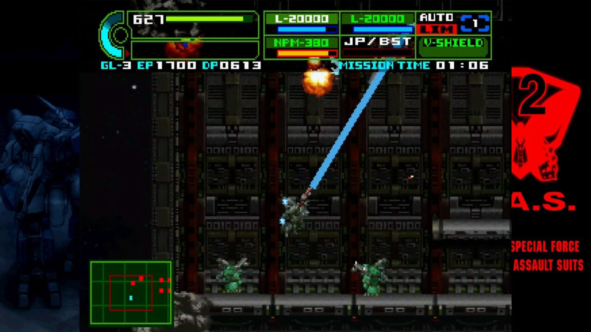 Screenshot for Assault Suit Leynos 2
