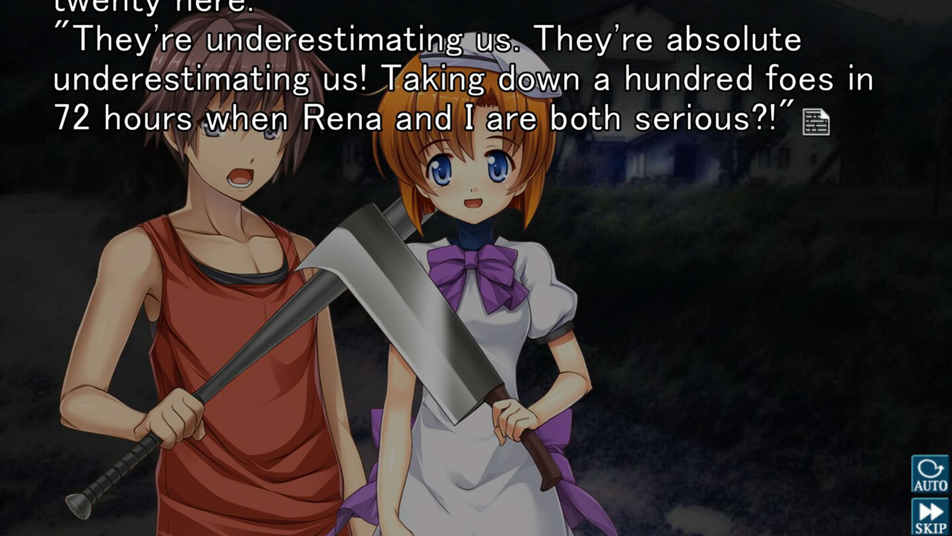 Screenshot for Higurashi no Naku Koro ni Hou+