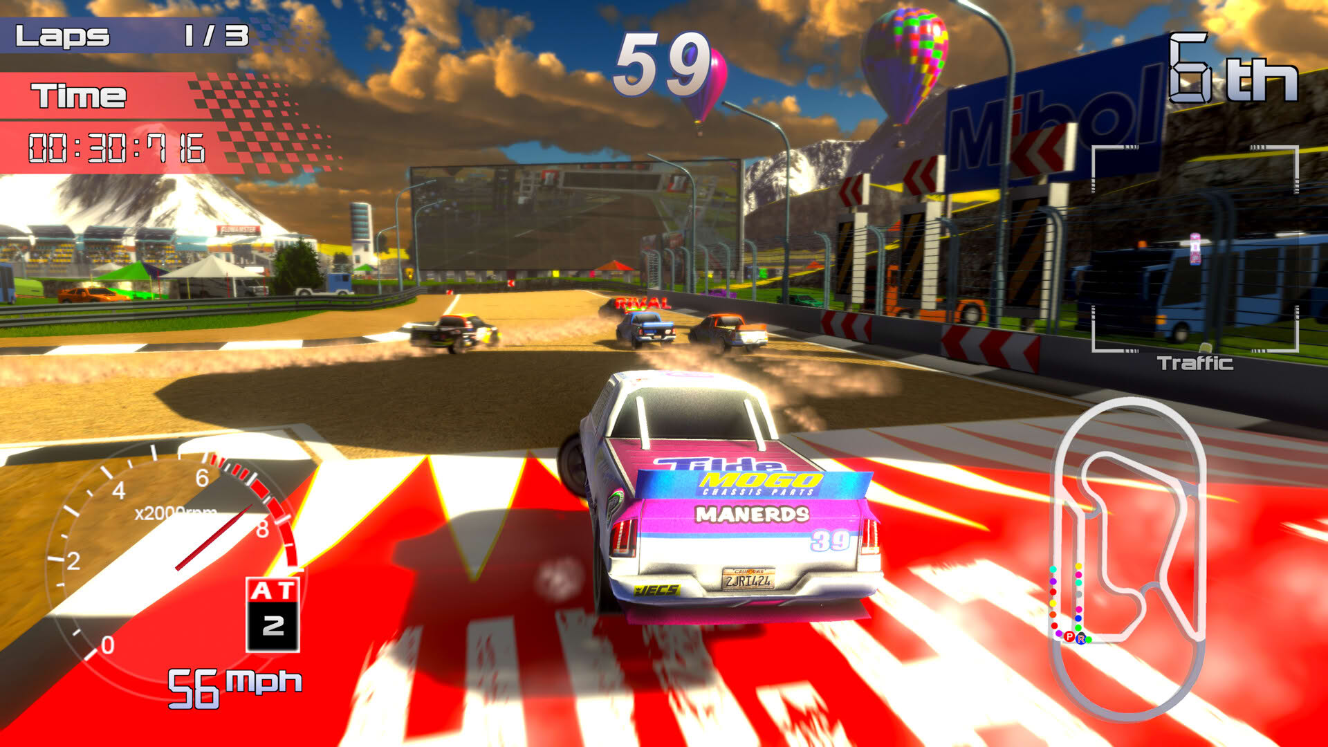 Screenshot for Speed Truck Racing