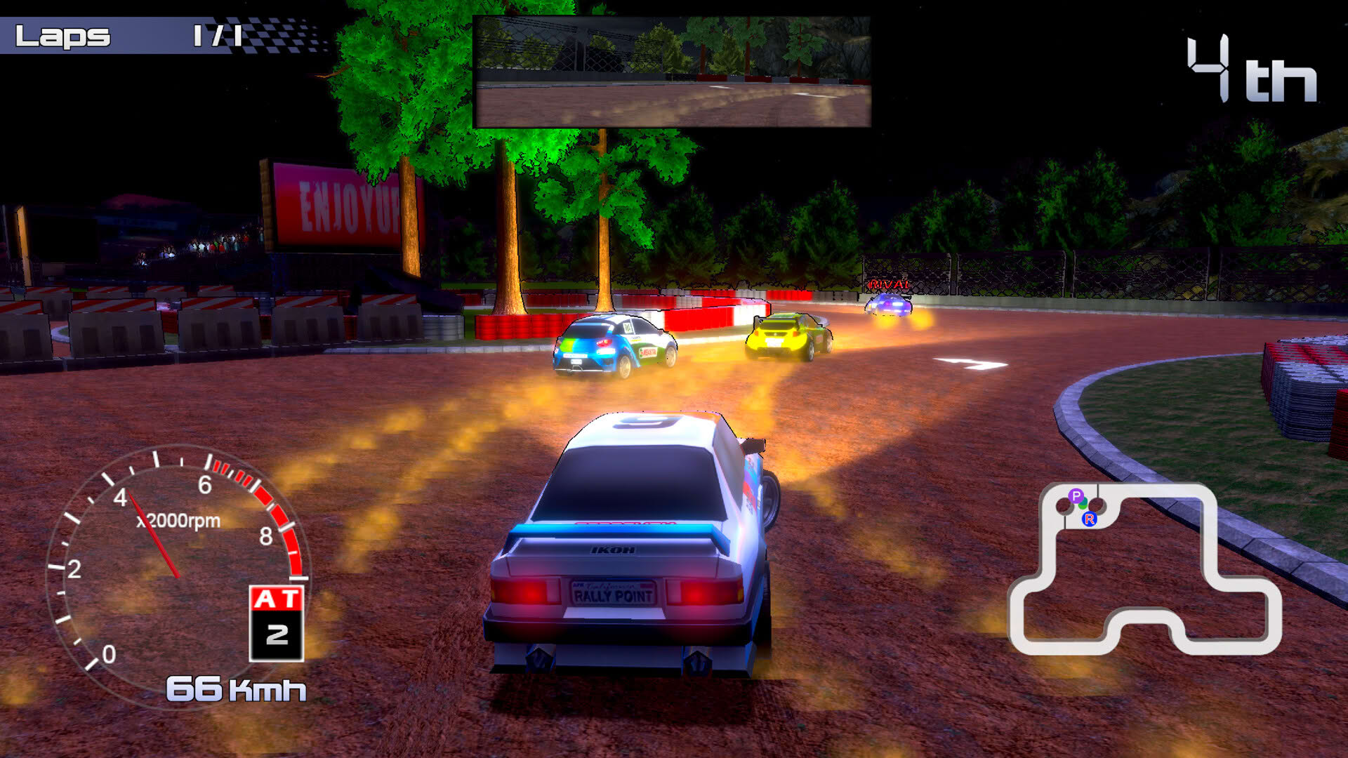 Screenshot for Rally Rock 'N Racing