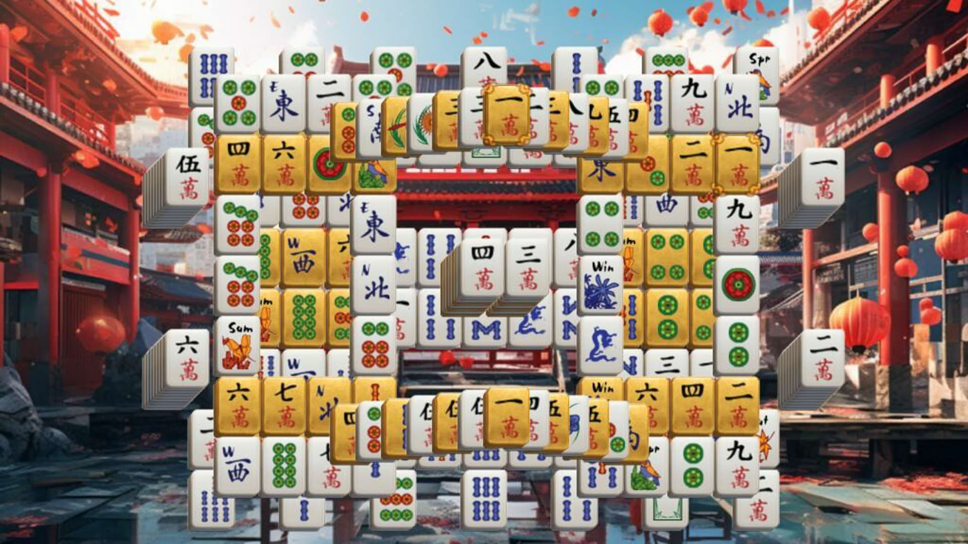 Screenshot for Rising Sun Mahjong