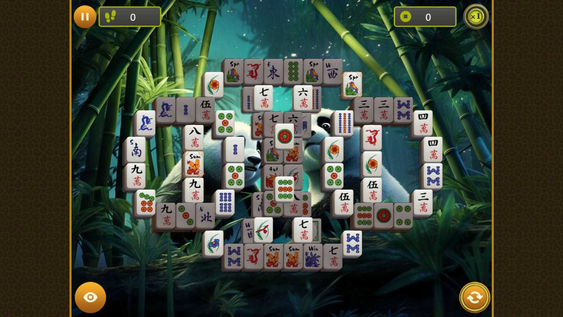 Screenshot for Panda Choice Mahjong