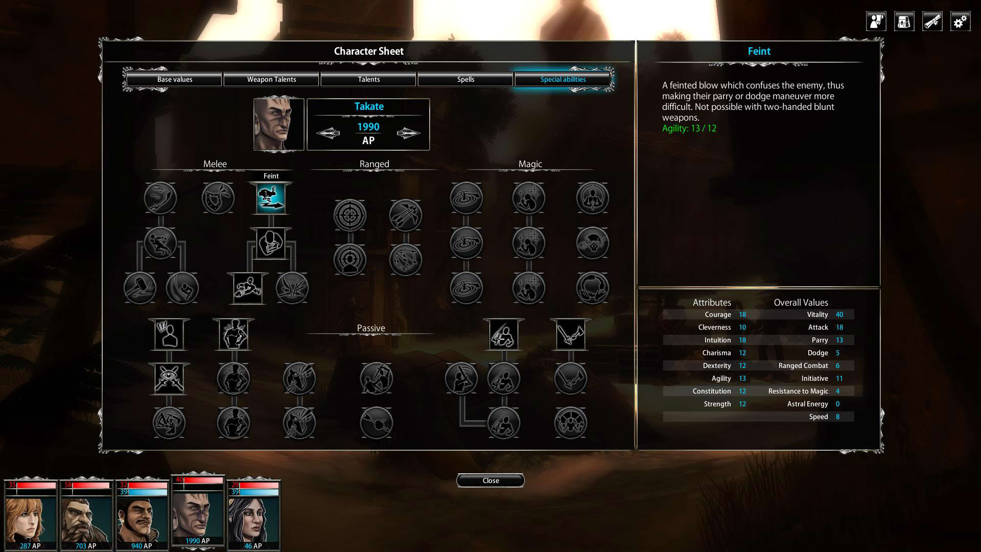 Screenshot for Blackguards