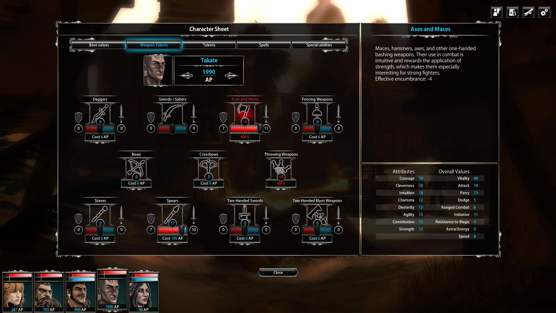 Screenshot for Blackguards
