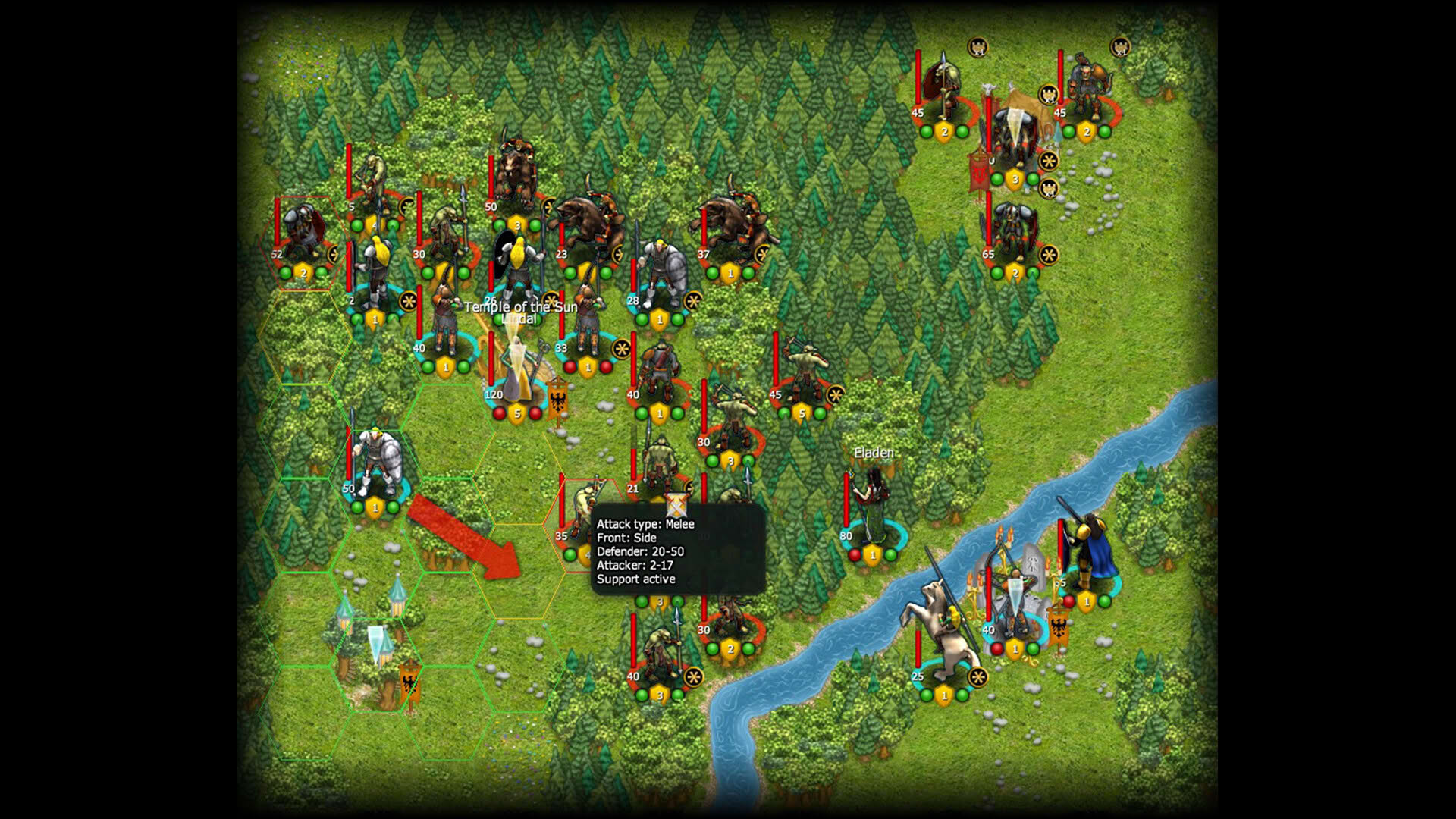 Screenshot for Fantasy Kommander: Eukarion Wars