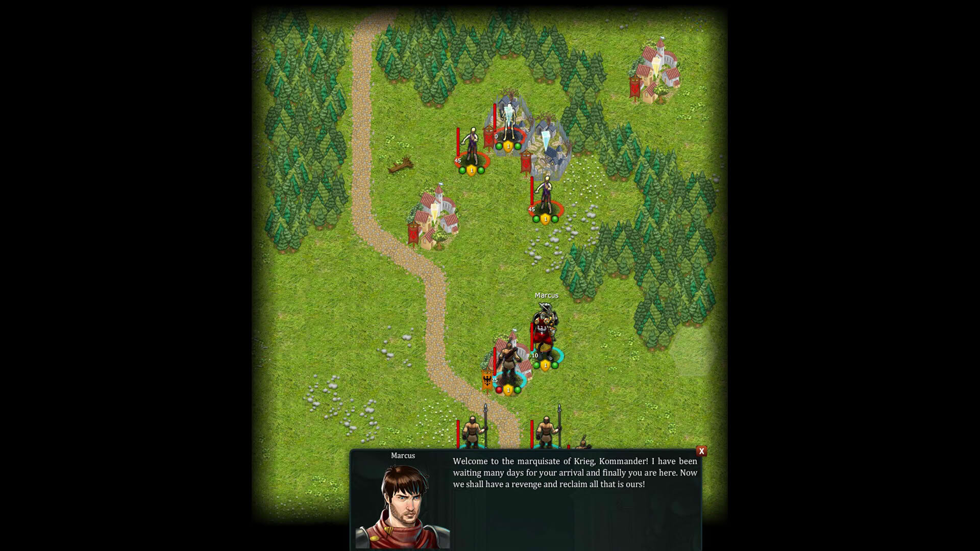 Screenshot for Fantasy Kommander: Eukarion Wars