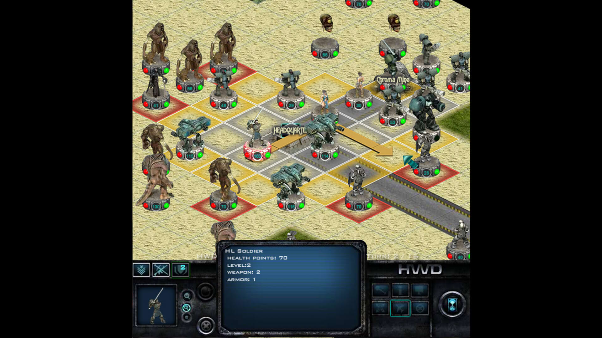 Screenshot for Chroma Wars