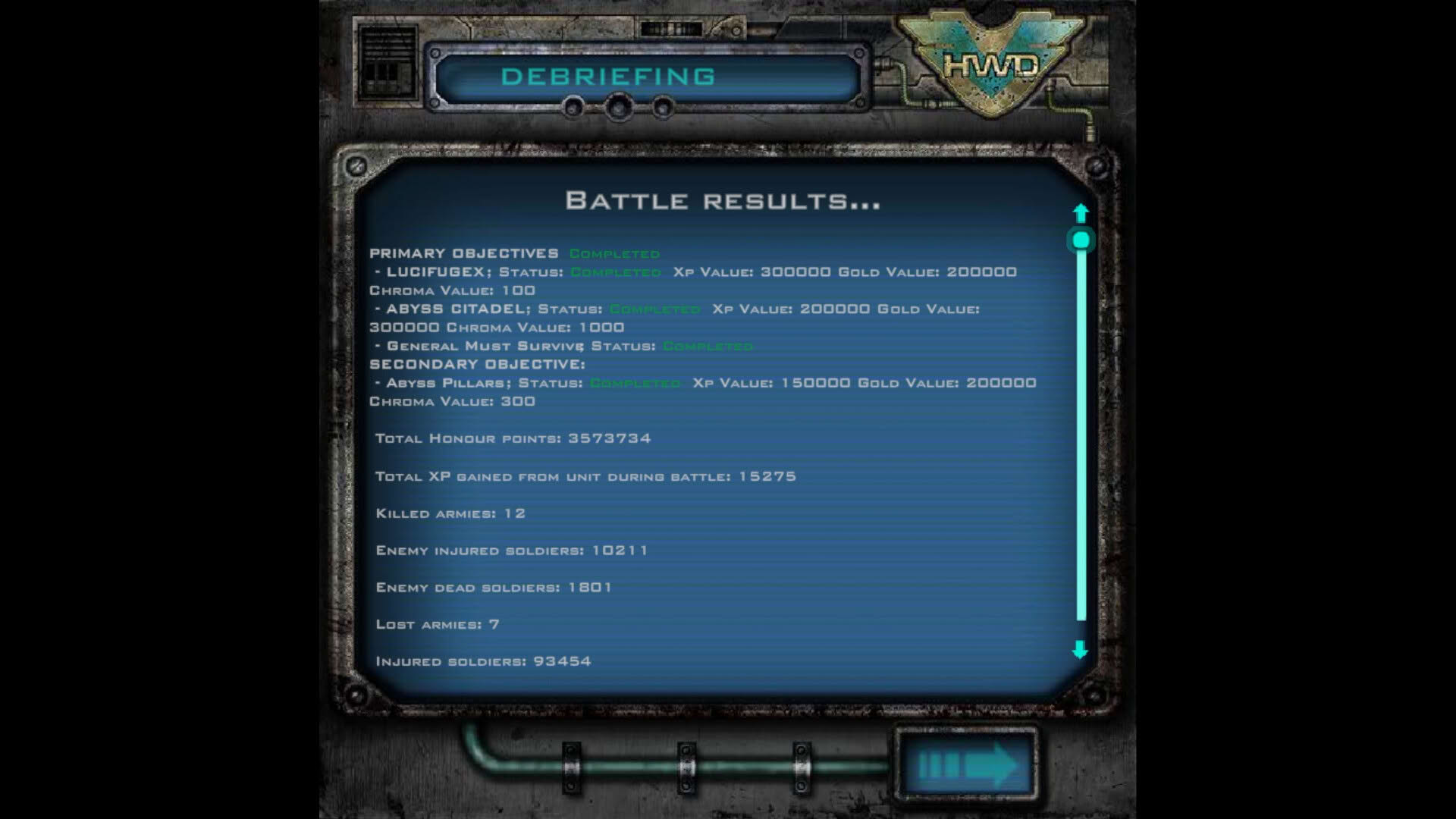 Screenshot for Chroma Wars