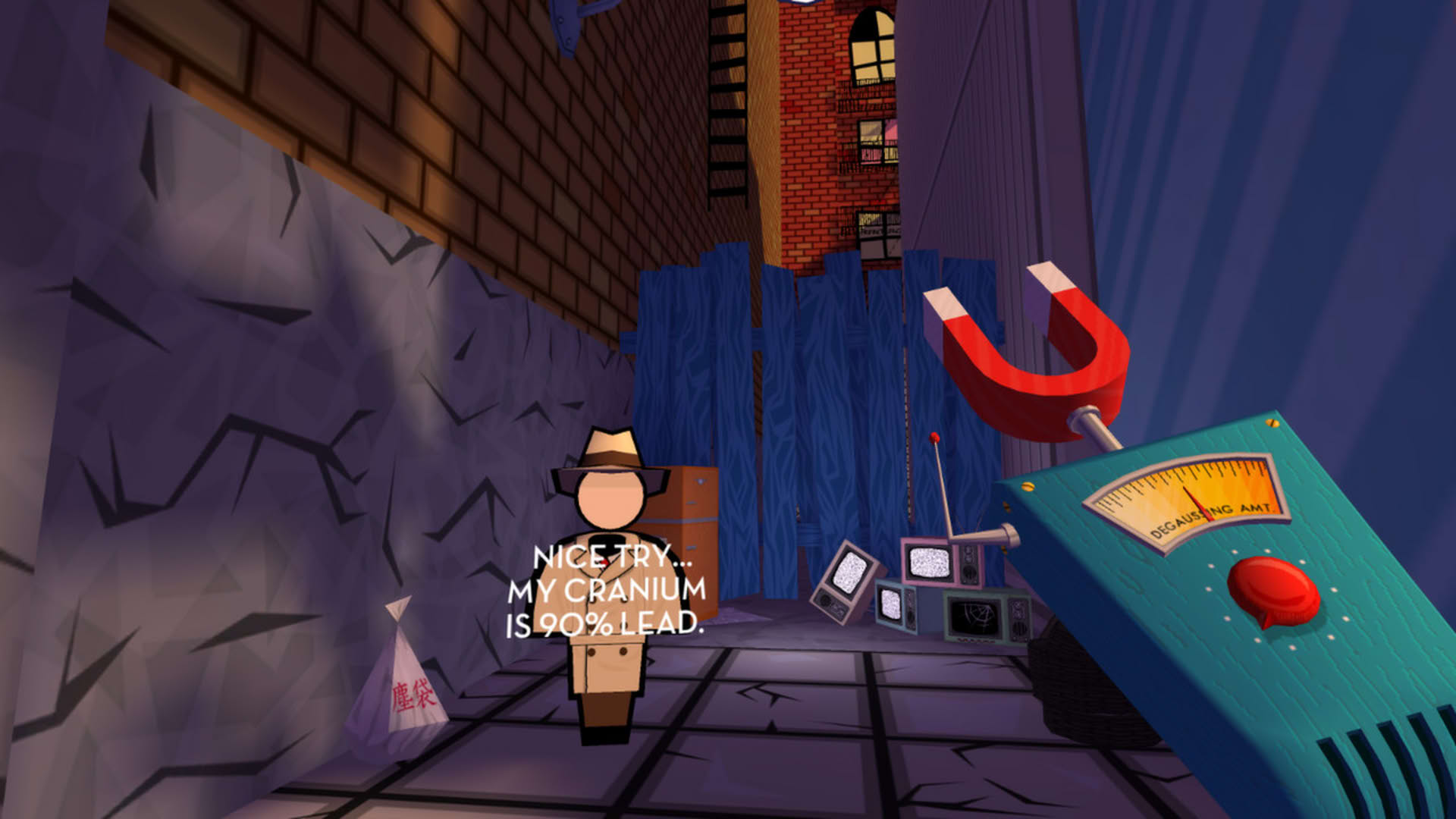 Screenshot for Jazzpunk