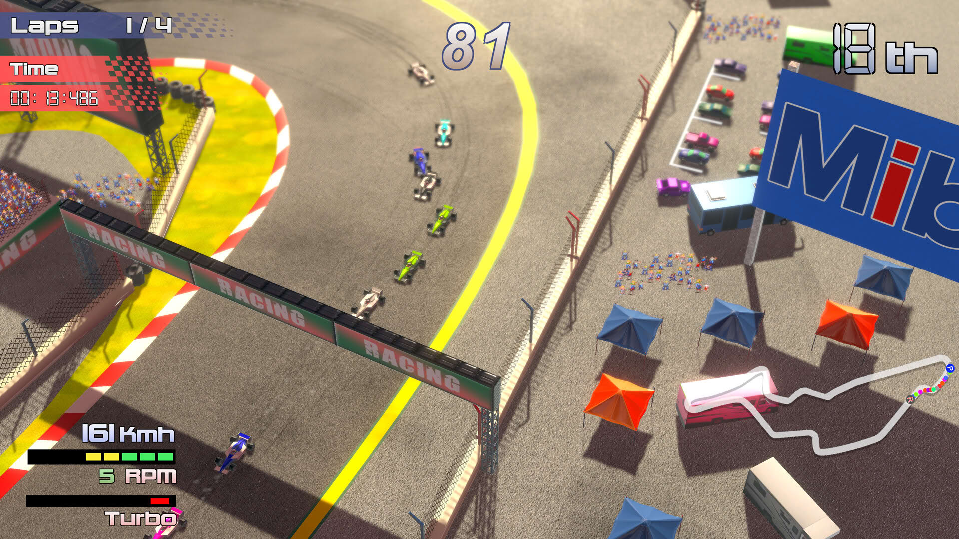 Screenshot for Grand Prix Rock 'N Racing