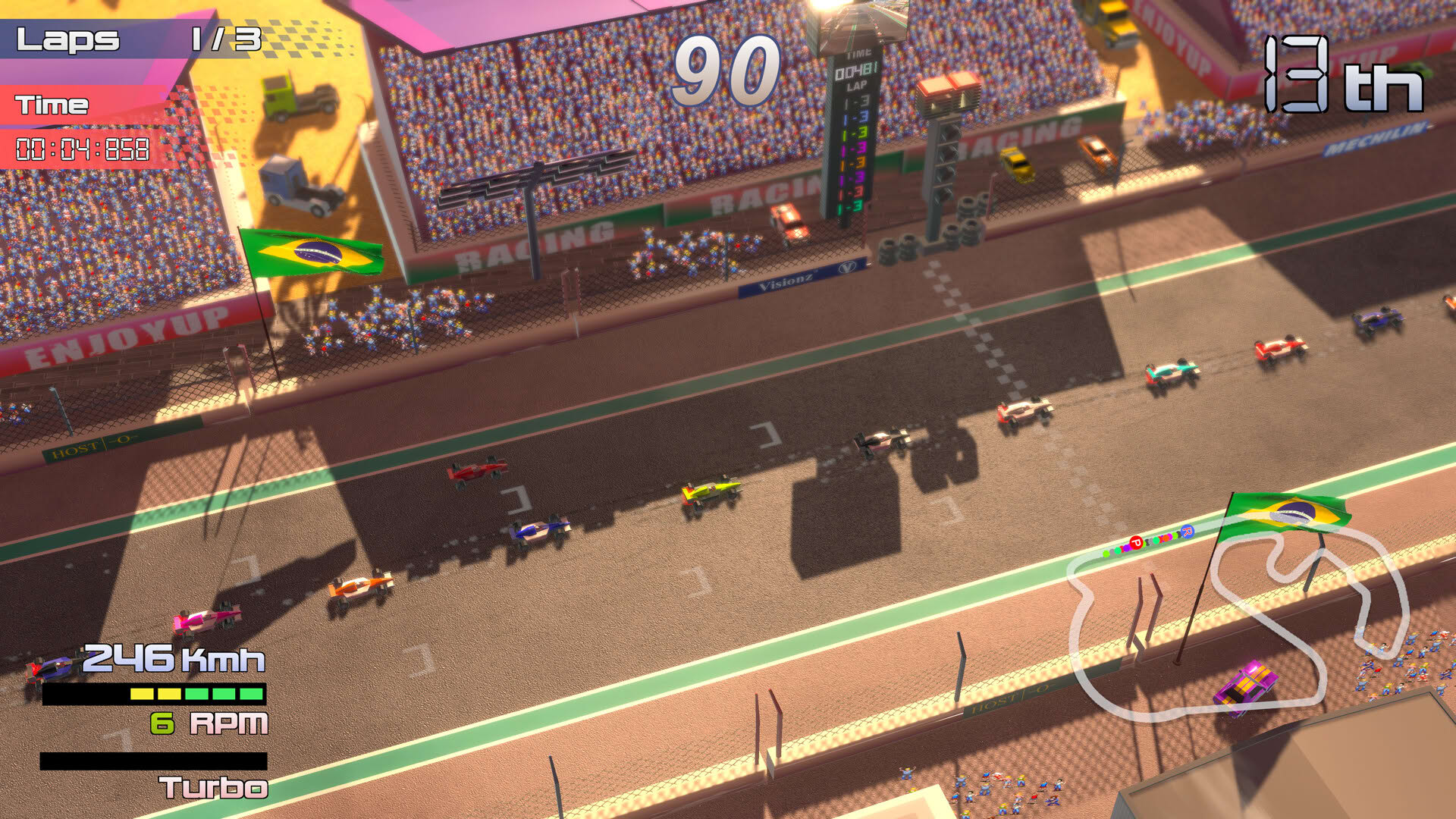 Screenshot for Grand Prix Rock 'N Racing