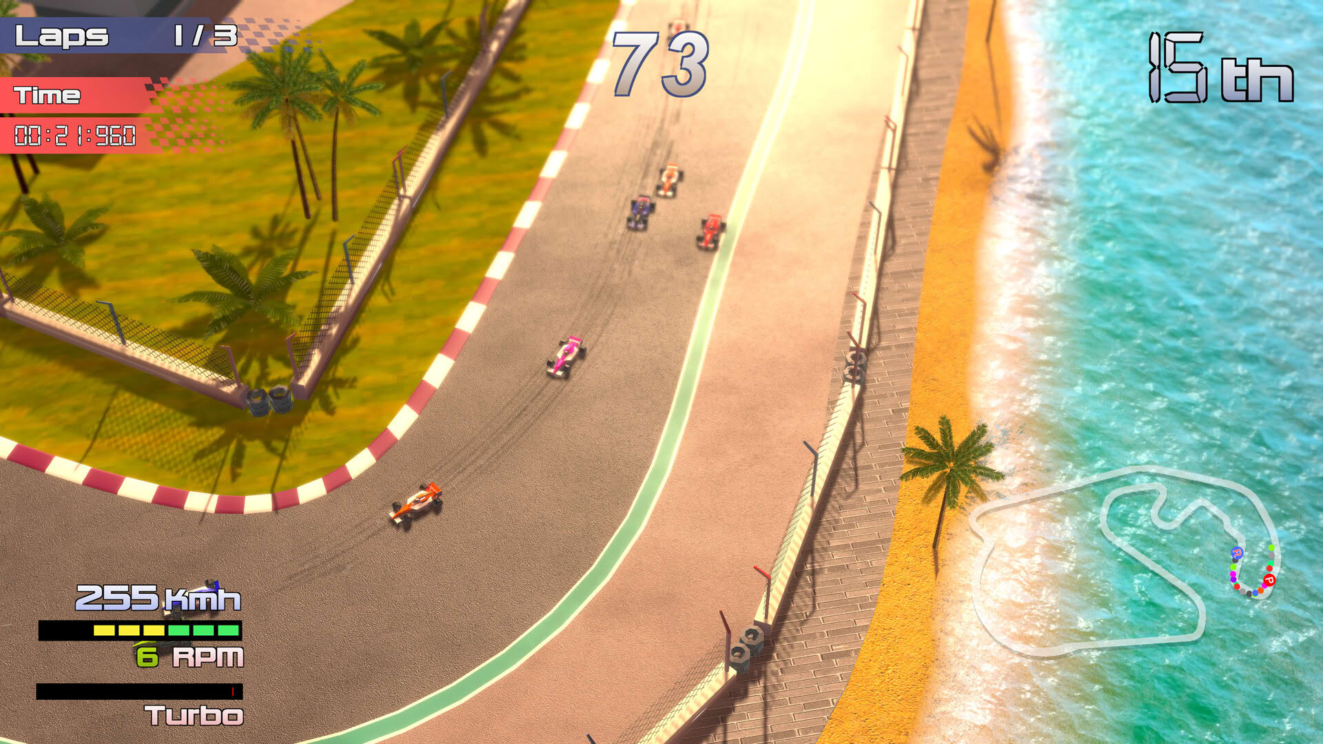 Screenshot for Grand Prix Rock 'N Racing