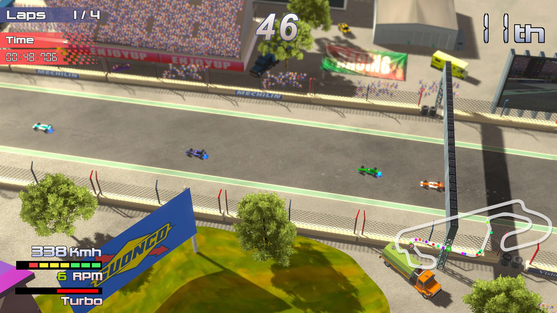Screenshot for Grand Prix Rock 'N Racing