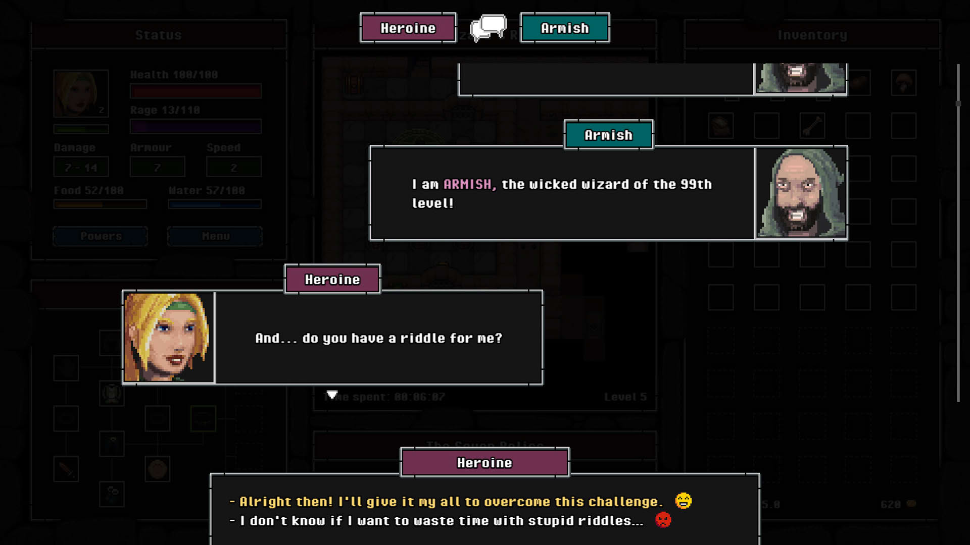 Screenshot for The Crazy Hyper-Dungeon Chronicles