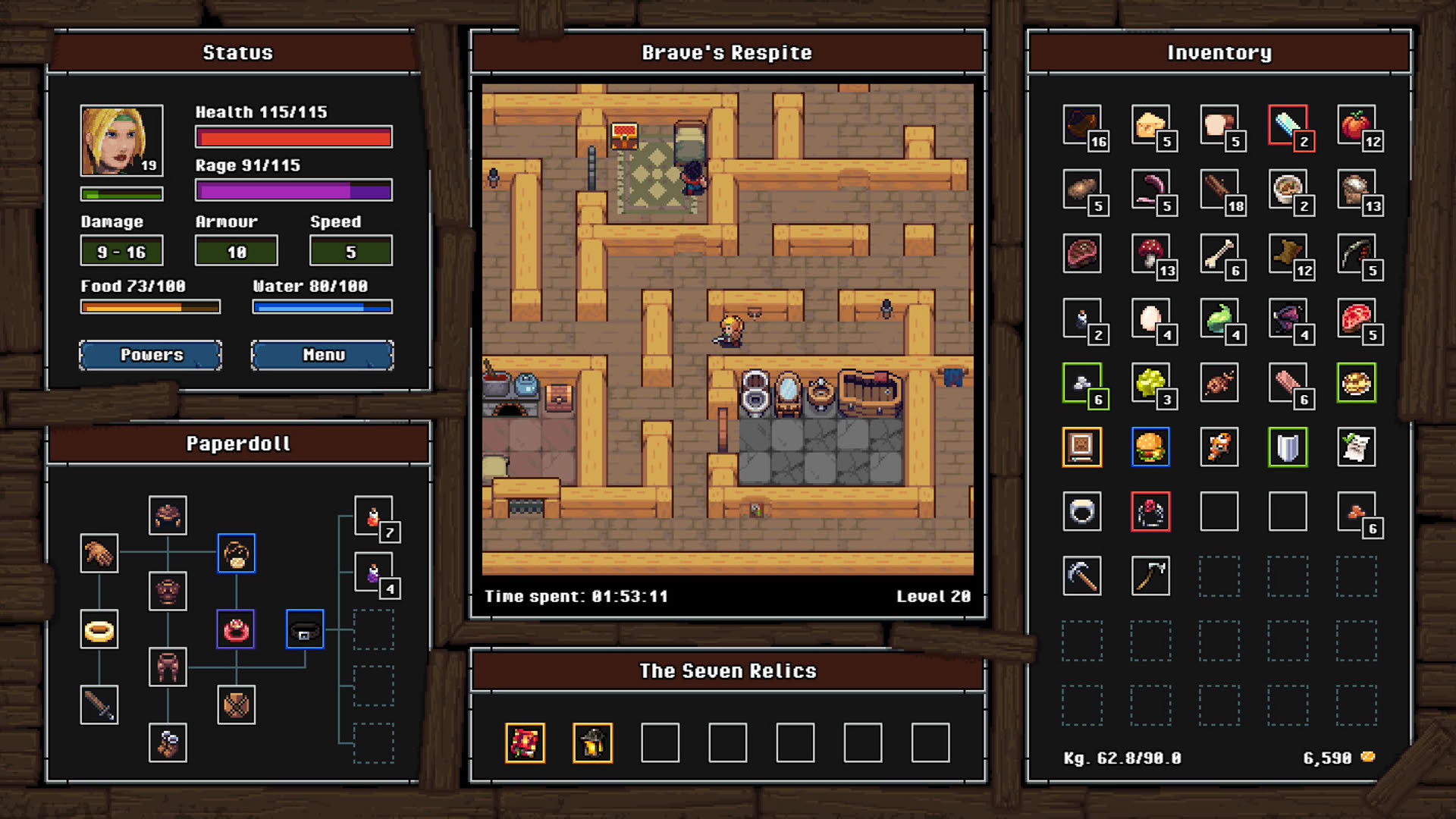 Screenshot for The Crazy Hyper-Dungeon Chronicles