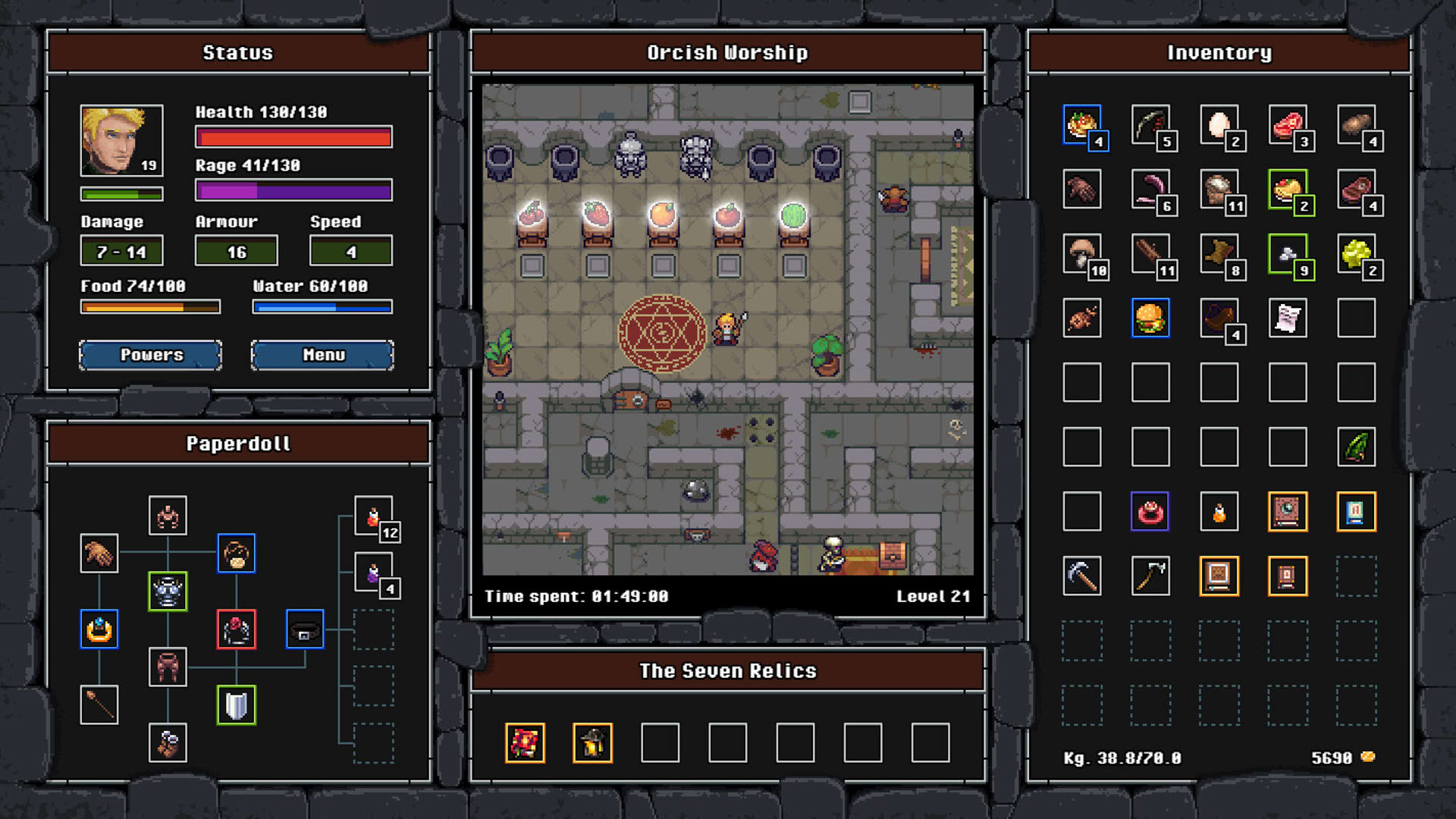 Screenshot for The Crazy Hyper-Dungeon Chronicles