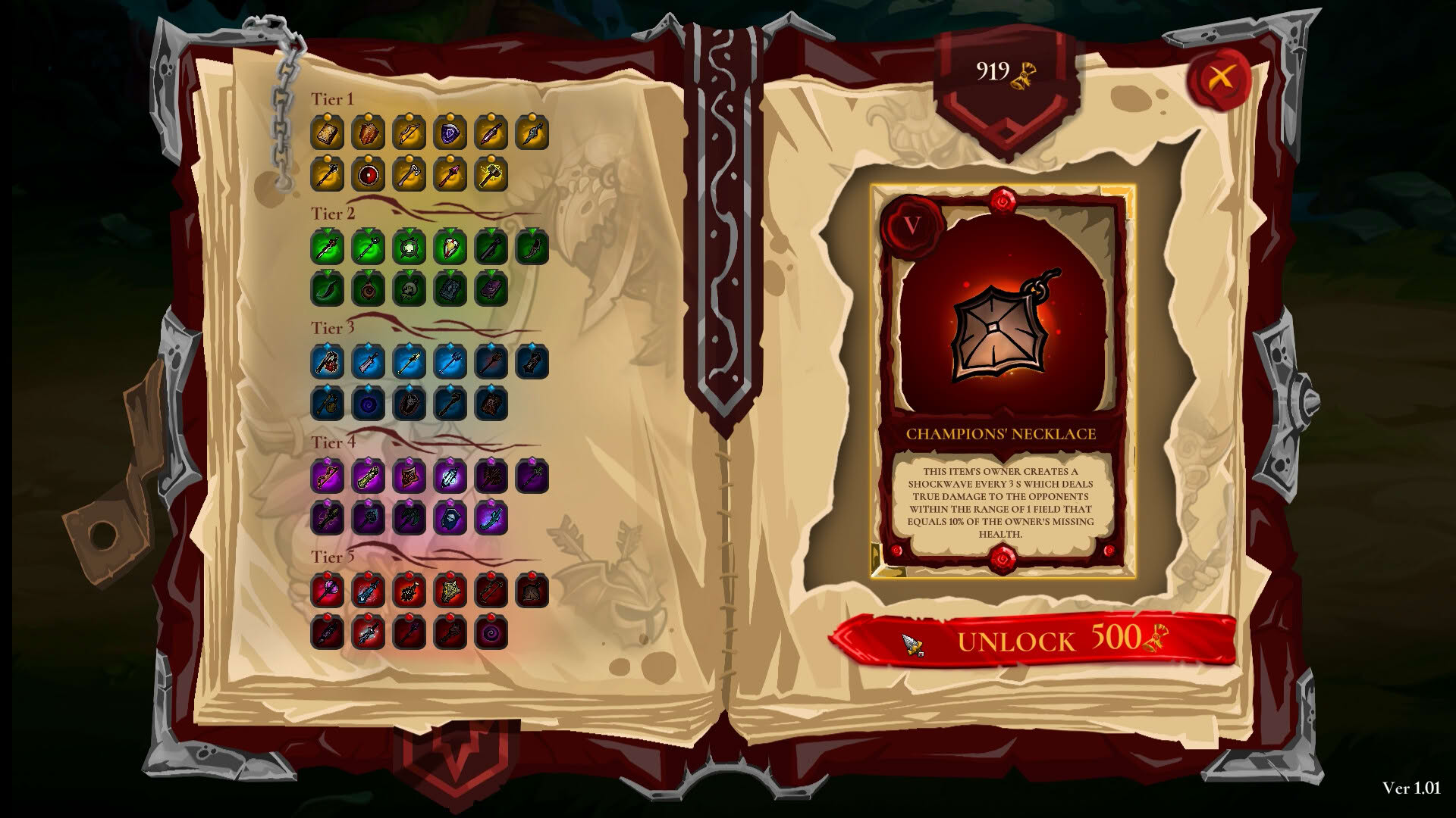 Screenshot for Storybook of Tactics