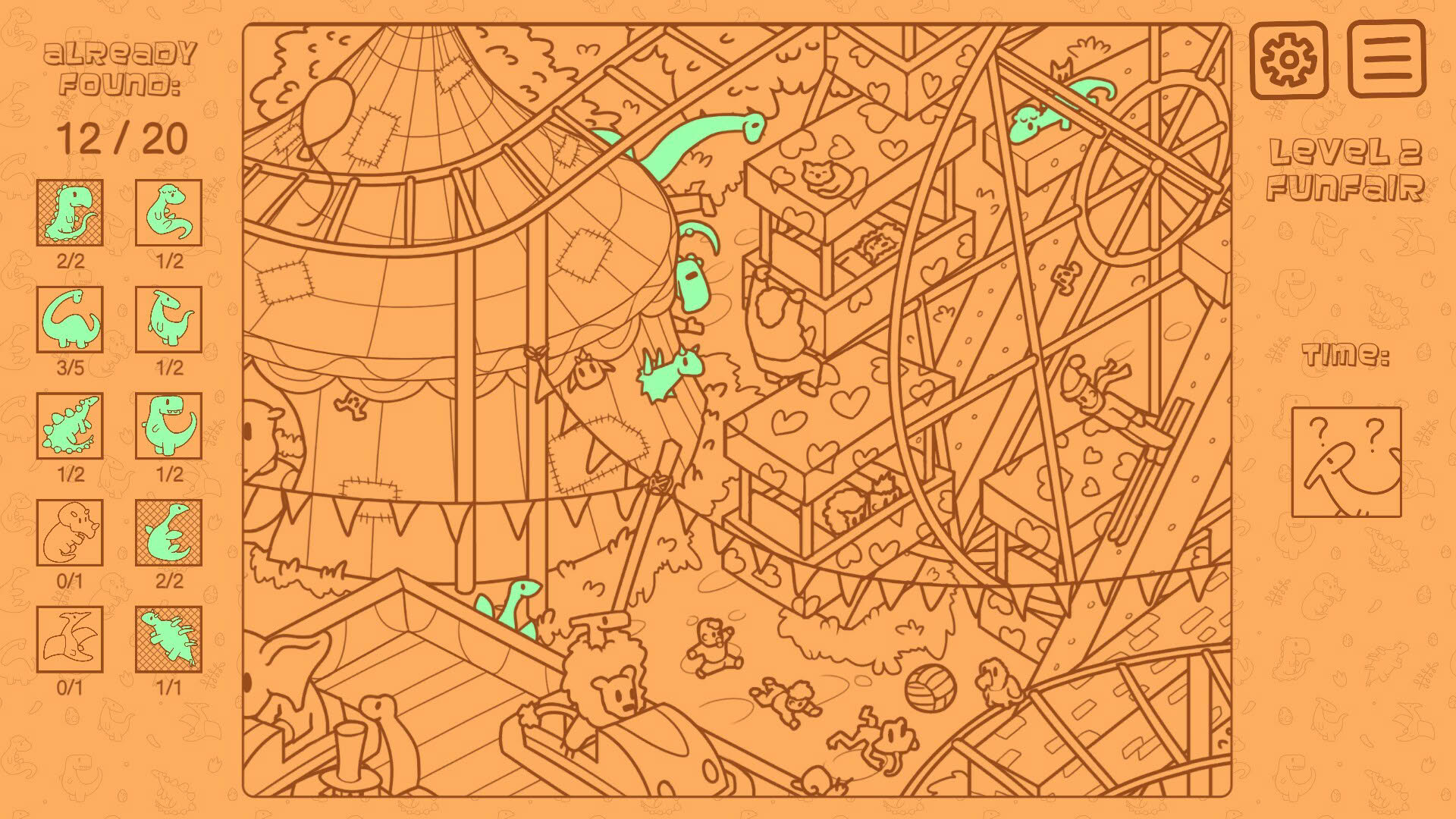 Screenshot for There's No Dinosaurs