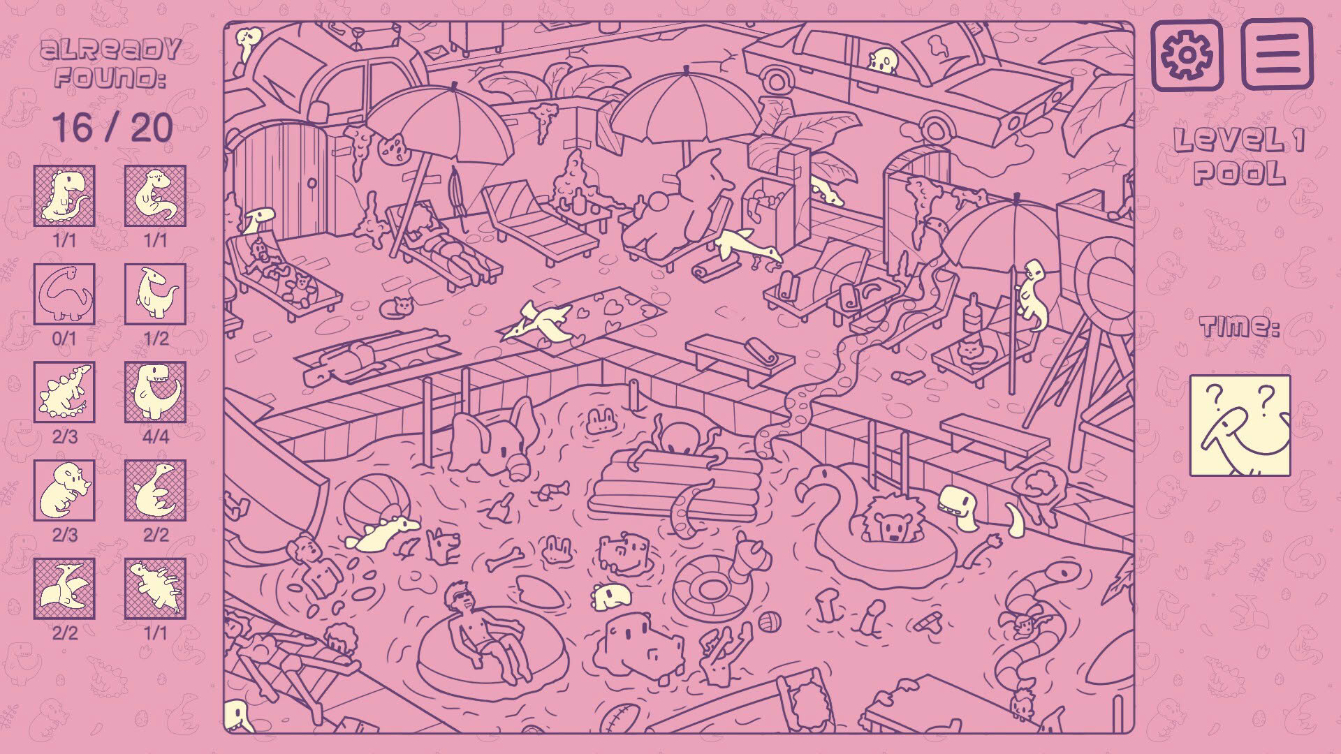 Screenshot for There's No Dinosaurs