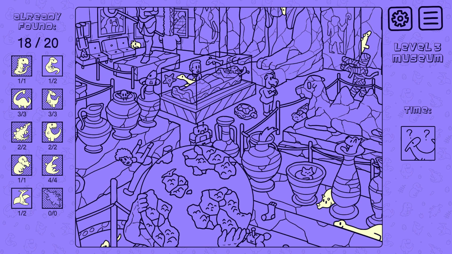 Screenshot for There's No Dinosaurs
