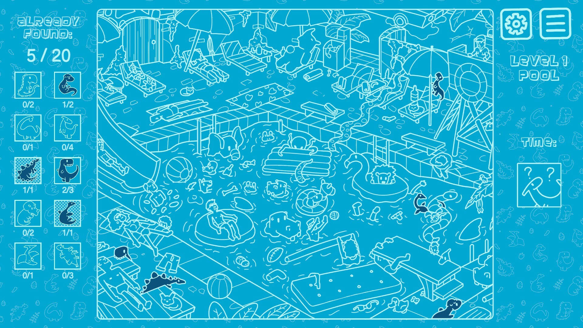 Screenshot for There's No Dinosaurs
