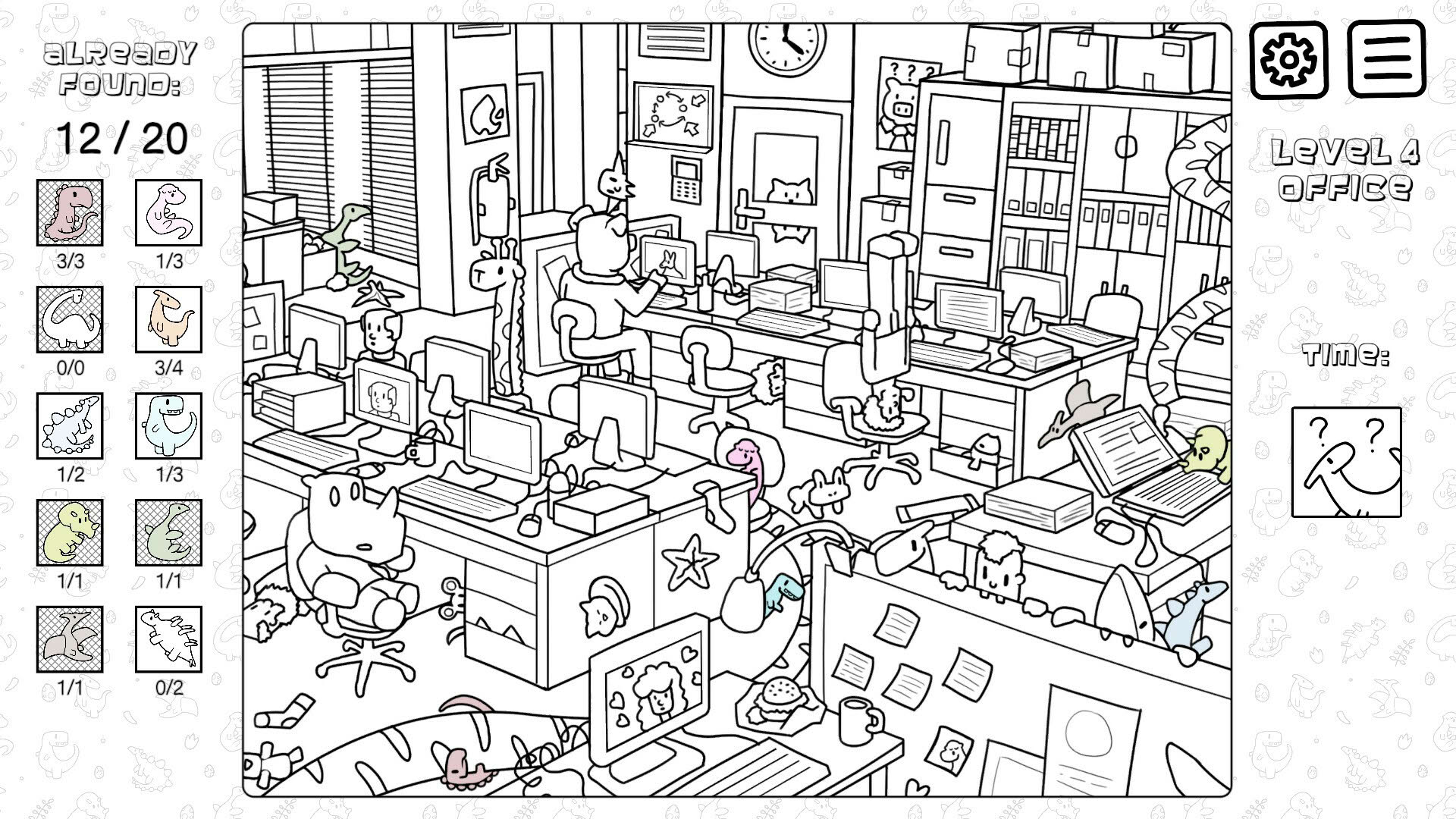 Screenshot for There's No Dinosaurs