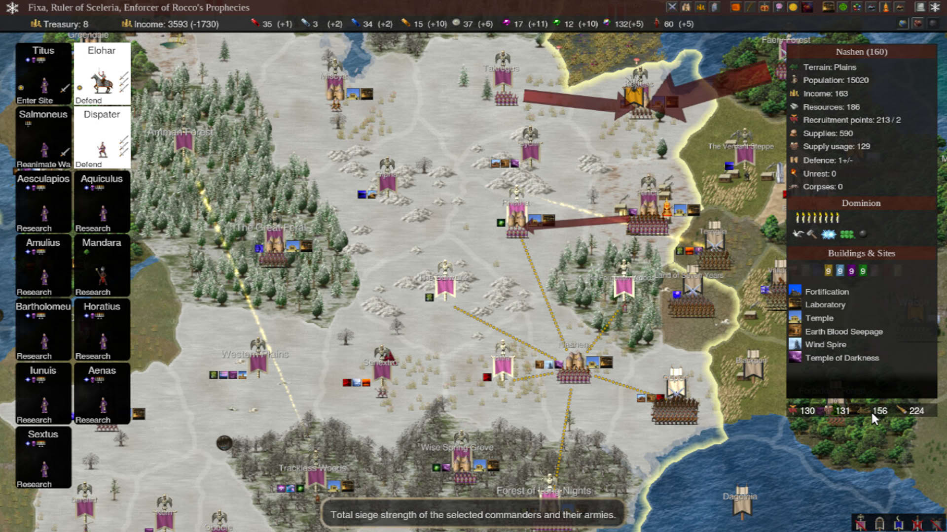 Screenshot for Dominions 6: Rise of the Pantokrator
