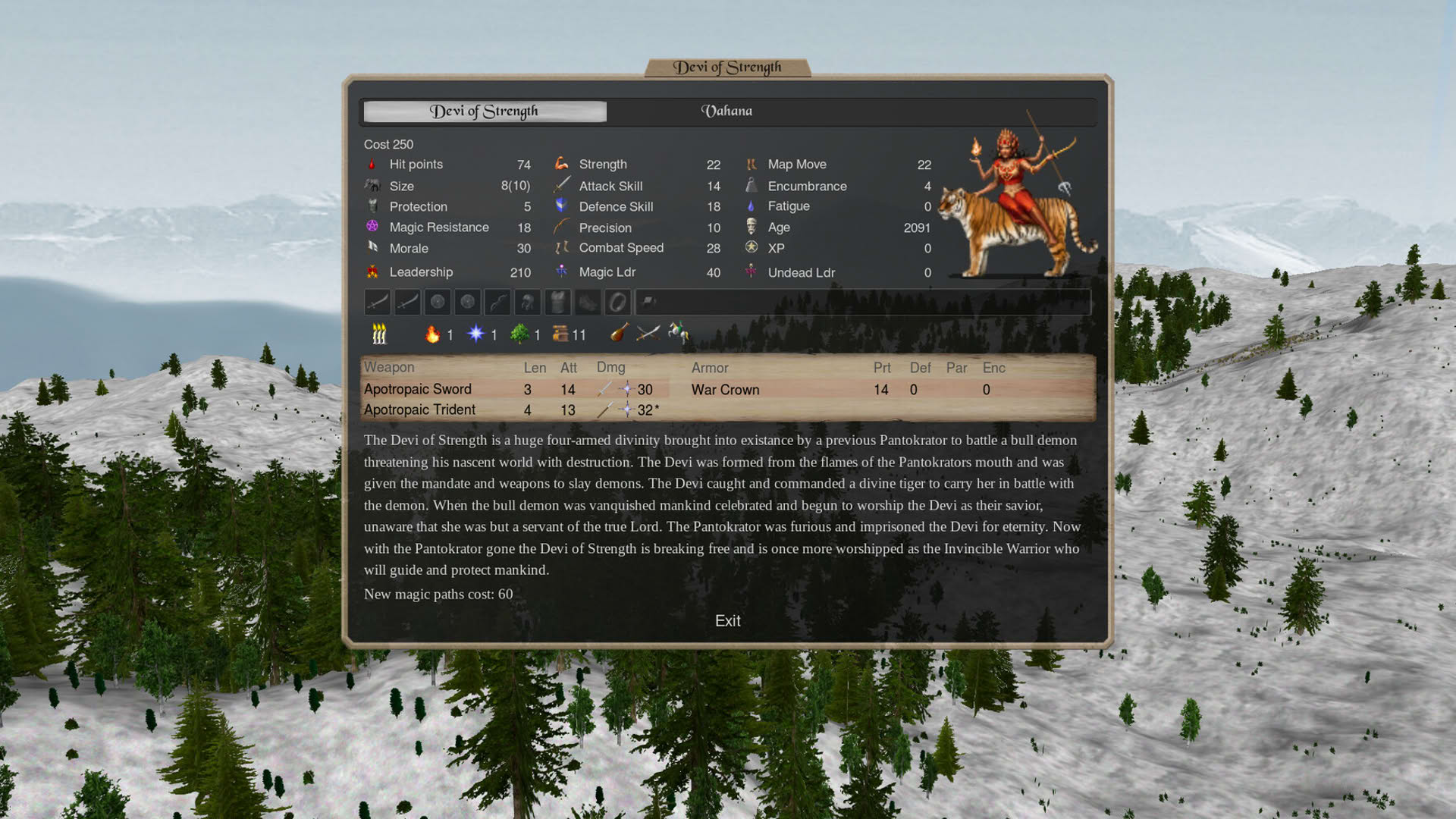Screenshot for Dominions 6: Rise of the Pantokrator