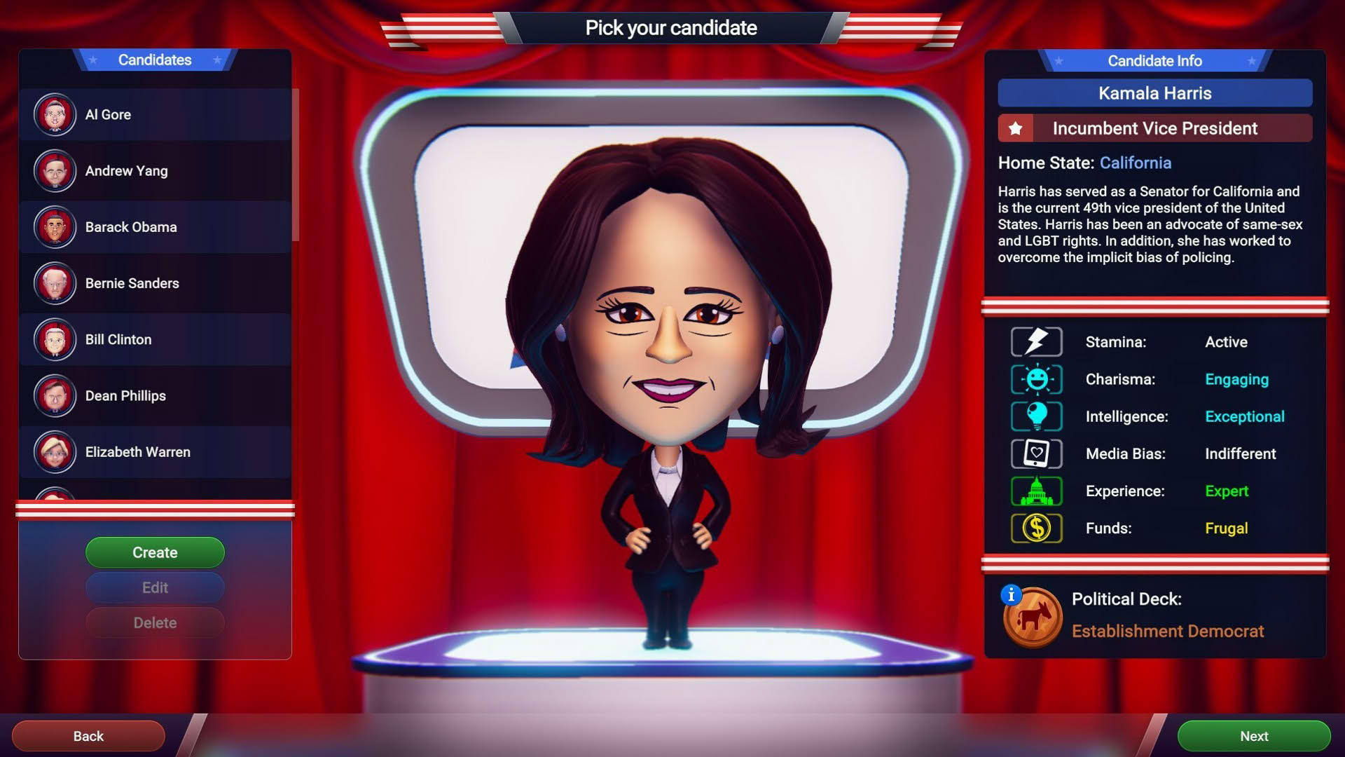 Screenshot for The Political Machine 2024
