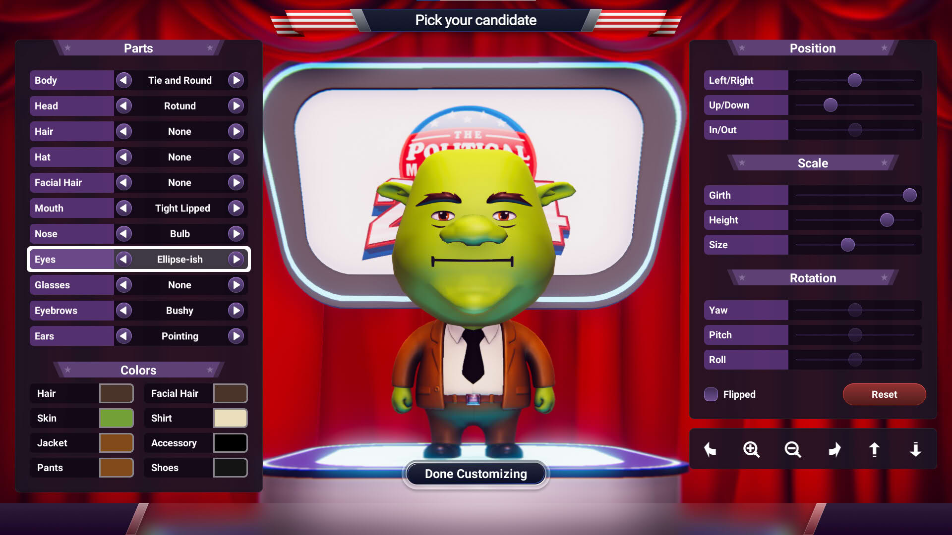 Screenshot for The Political Machine 2024