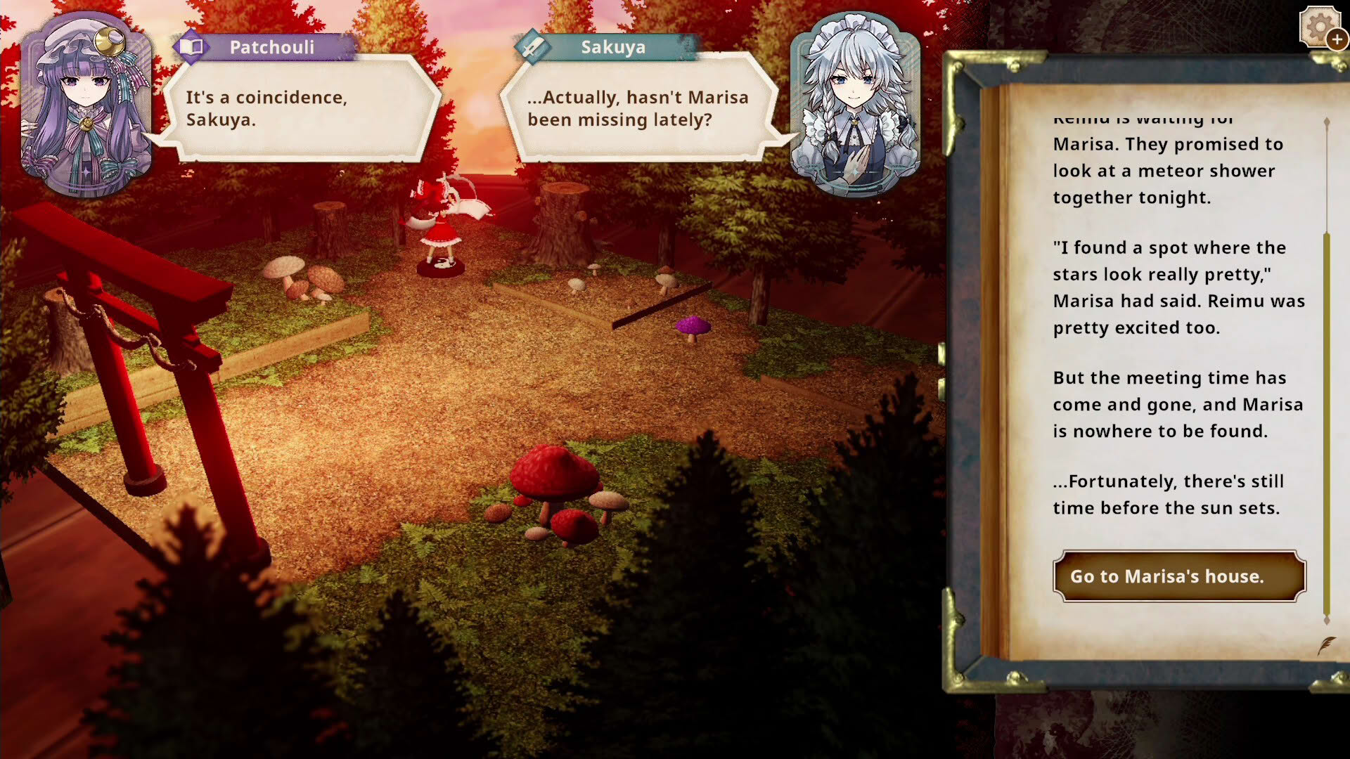 Screenshot for Marisa of Liartop Mountain