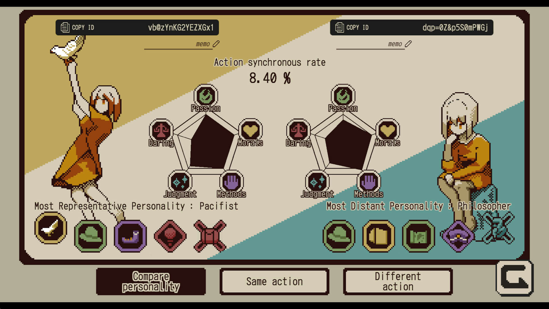 Screenshot for Refind Self: The Personality Test Game