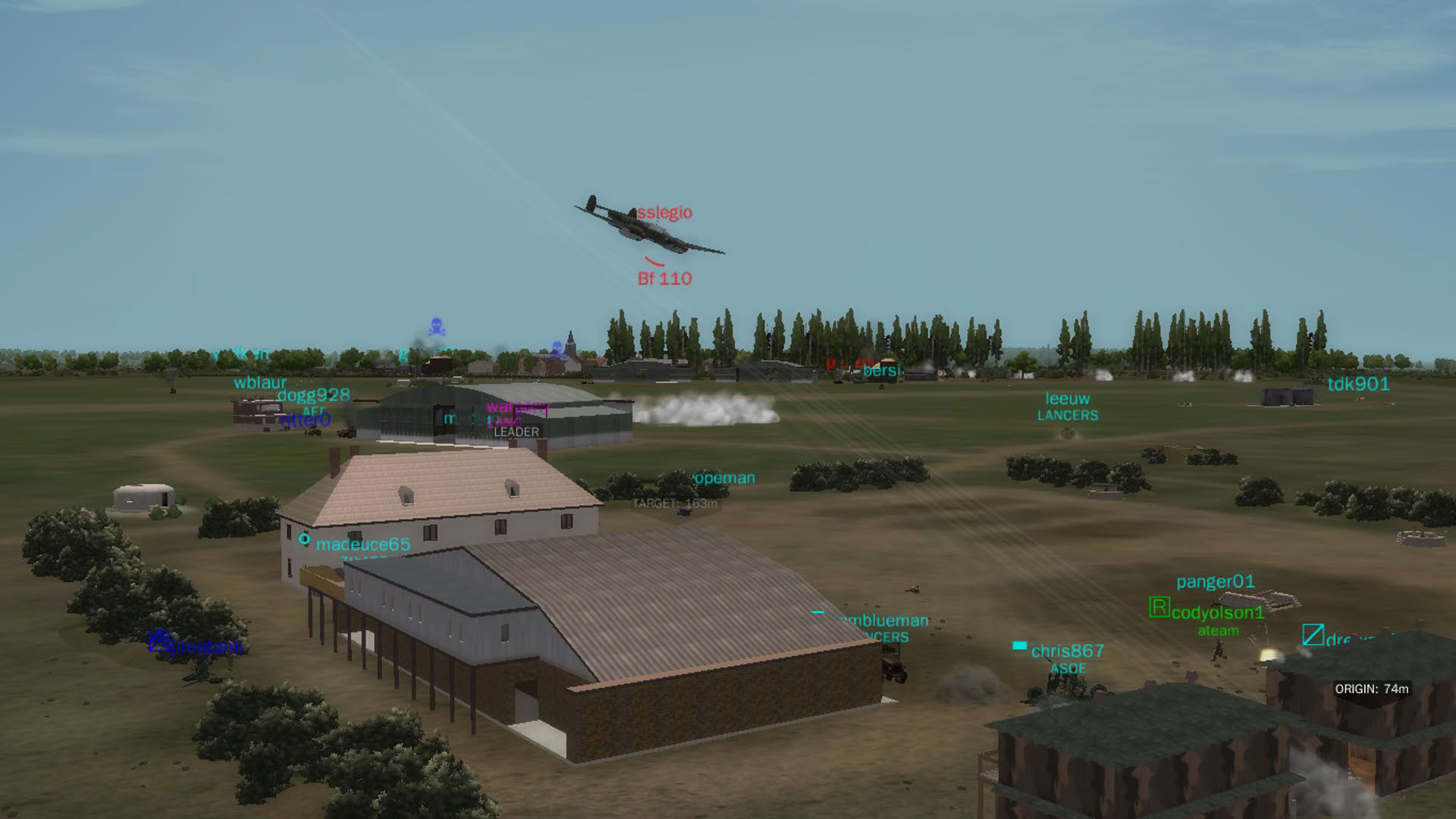 Screenshot for WWII Online