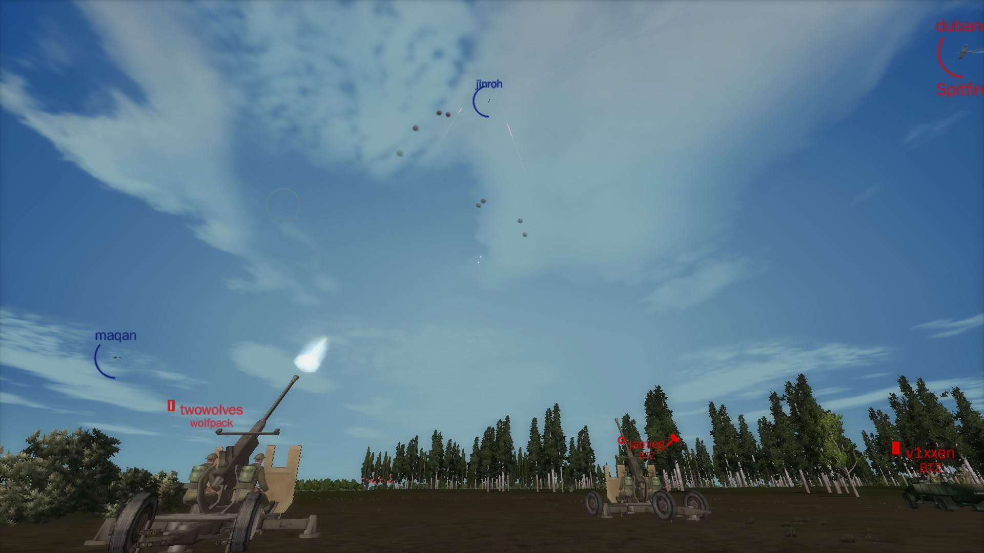 Screenshot for WWII Online