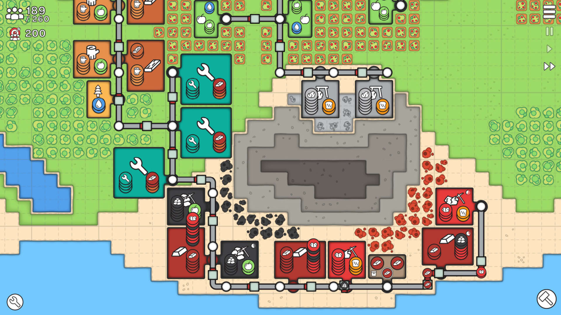Screenshot for Mini Settlers