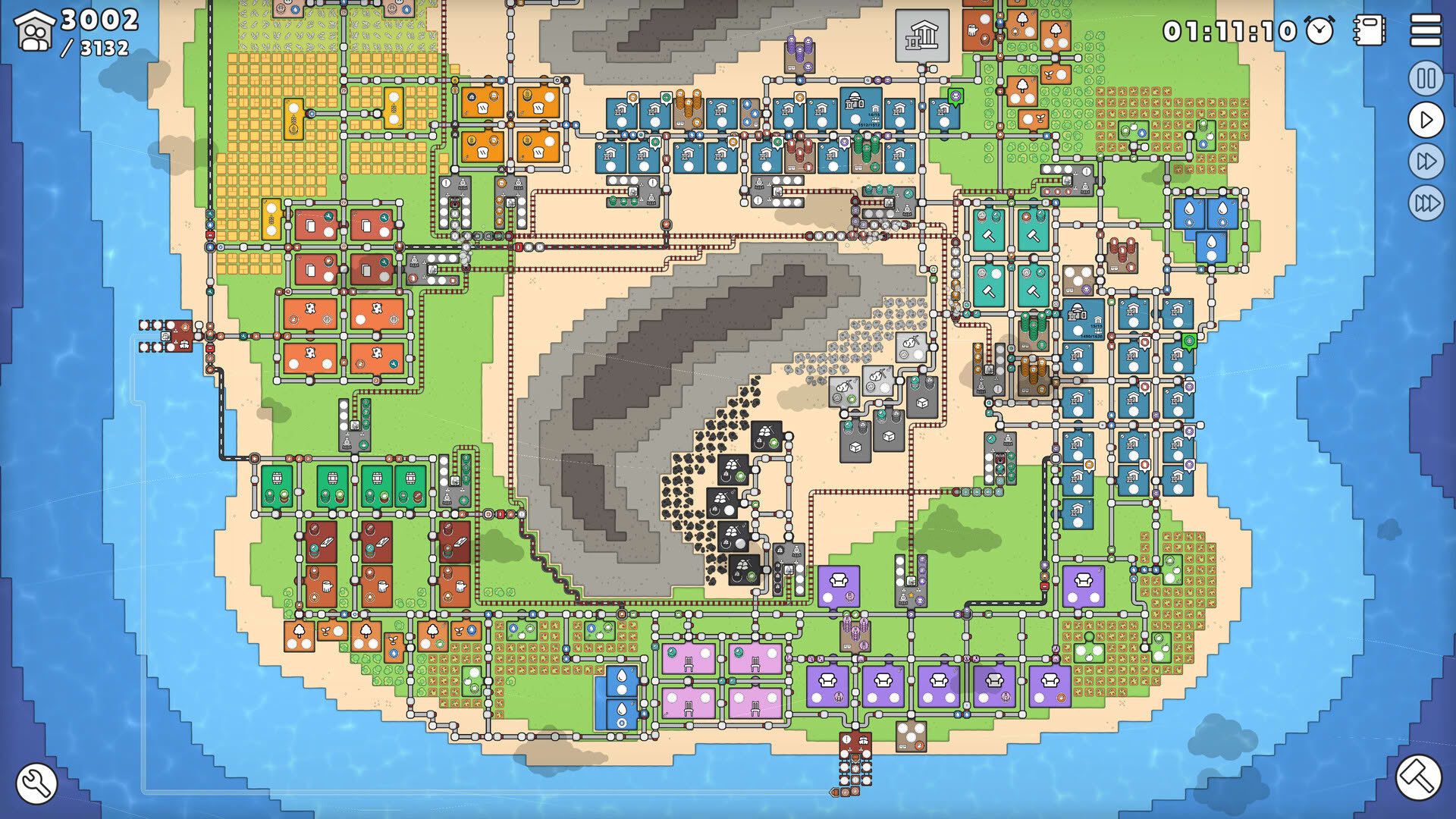 Screenshot for Mini Settlers