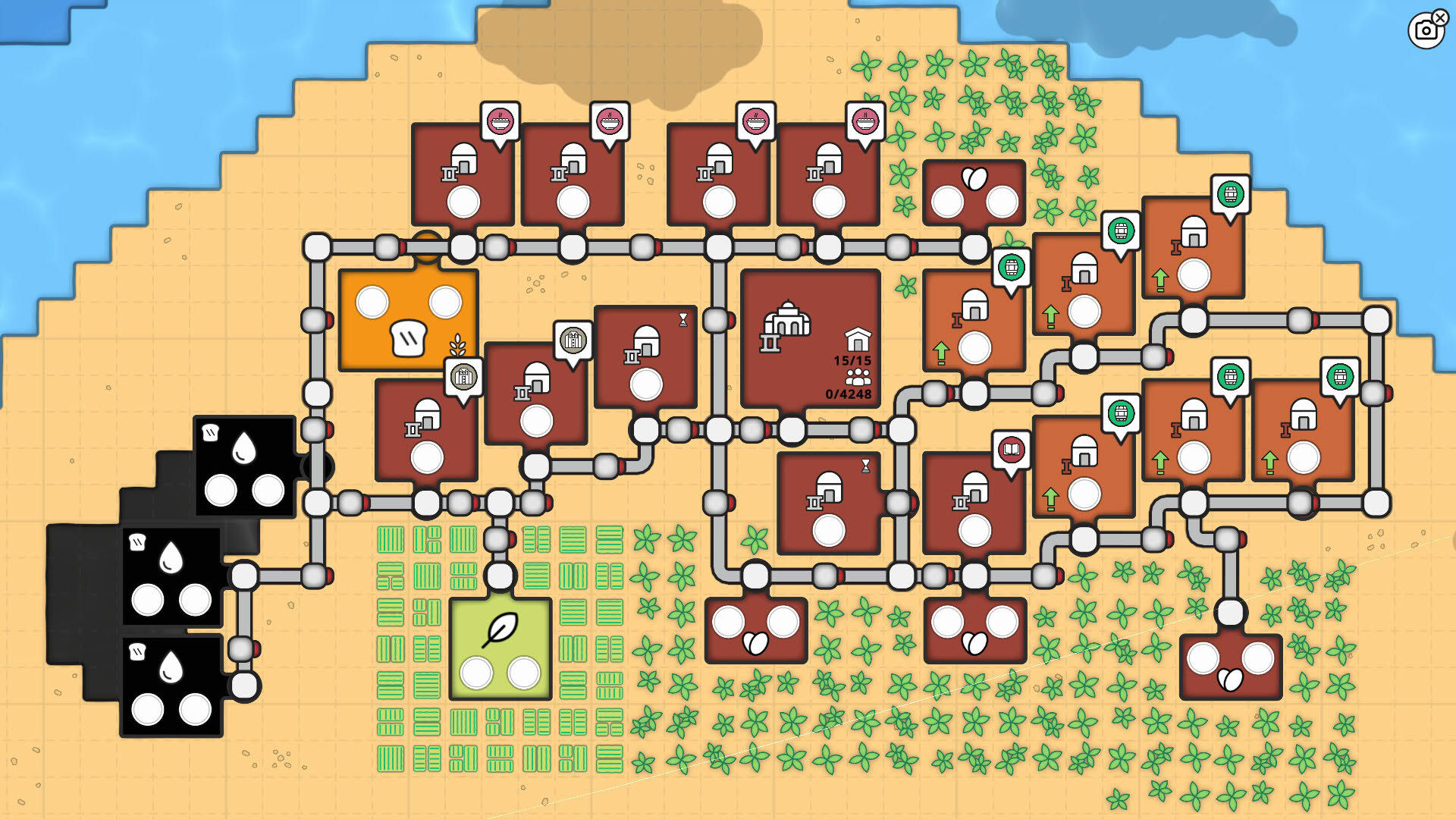 Screenshot for Mini Settlers