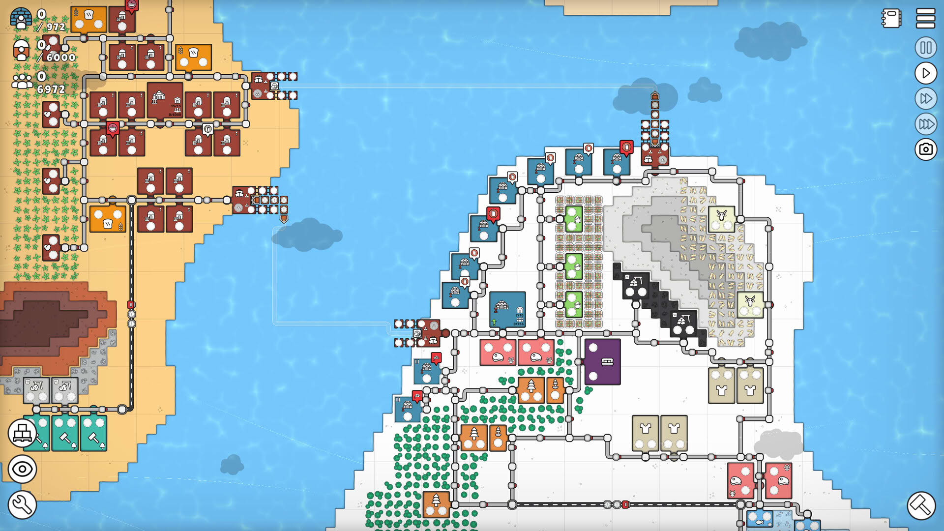 Screenshot for Mini Settlers