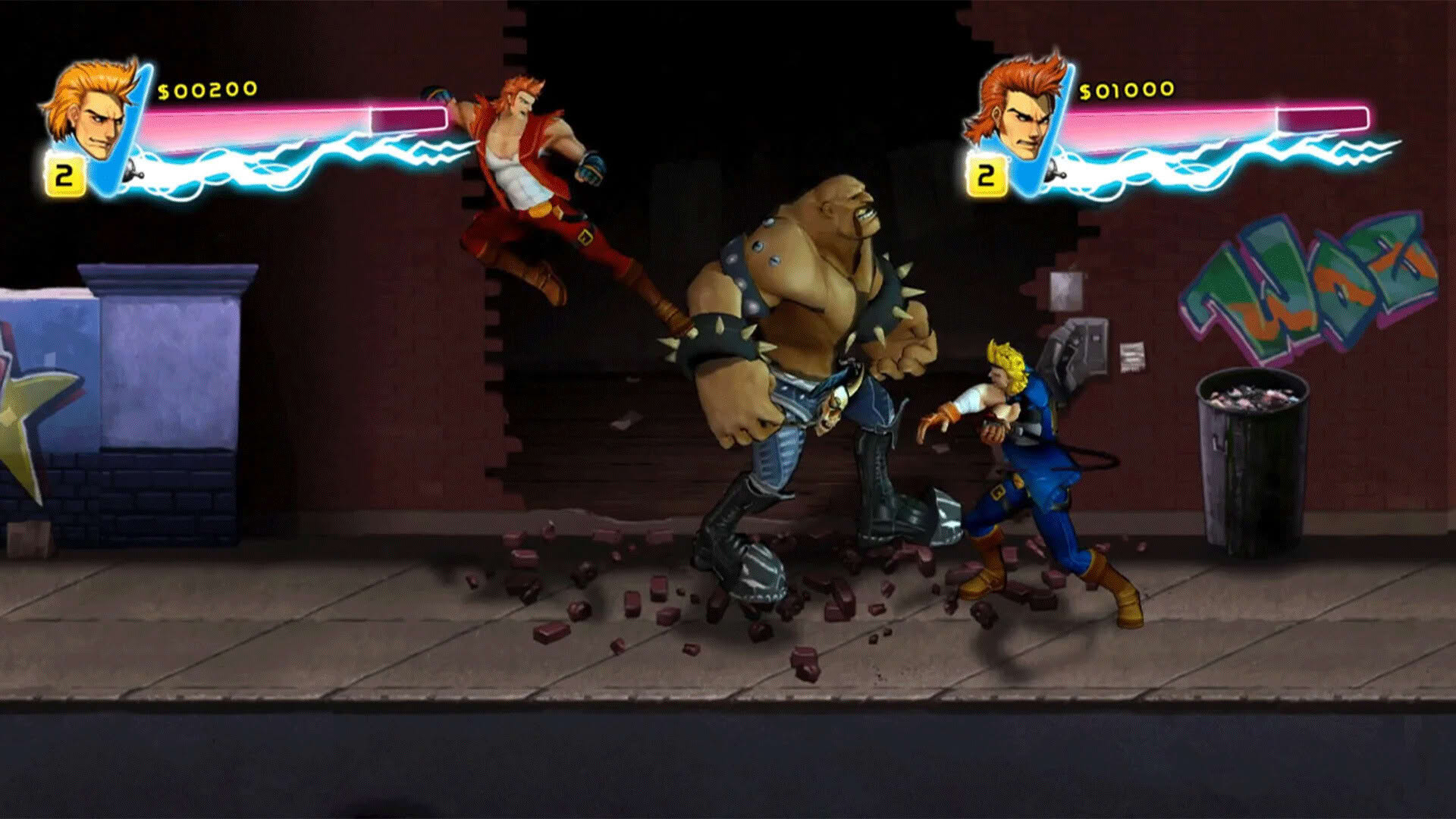 Screenshot for Double Dragon Neon