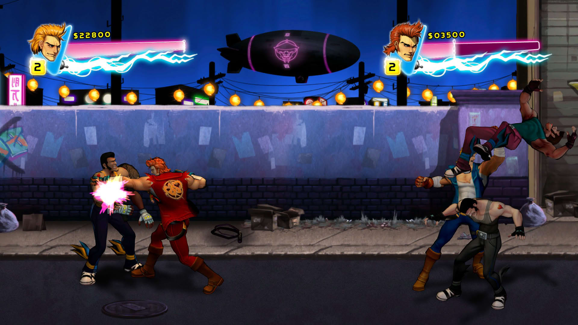 Screenshot for Double Dragon Neon