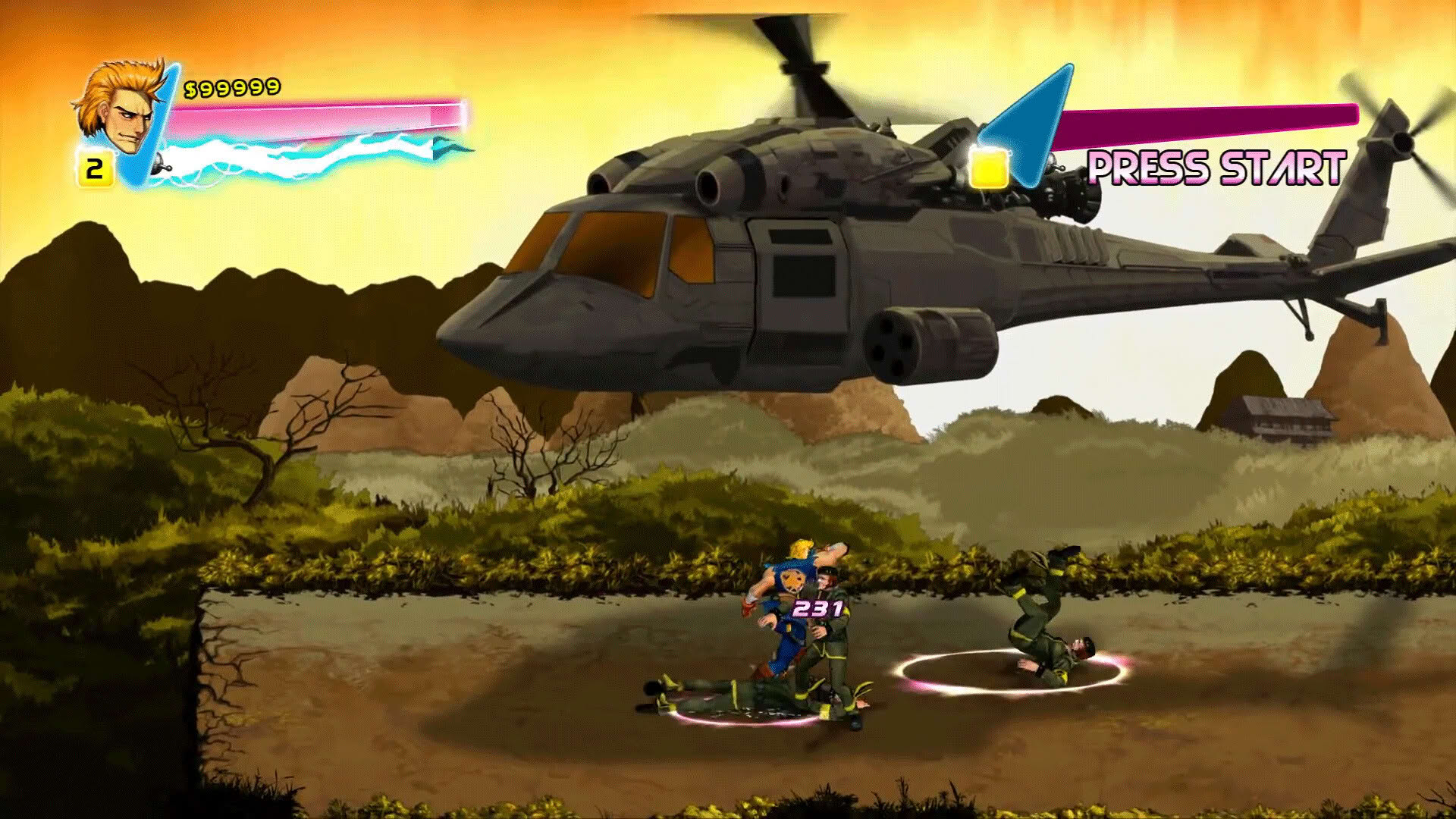 Screenshot for Double Dragon Neon